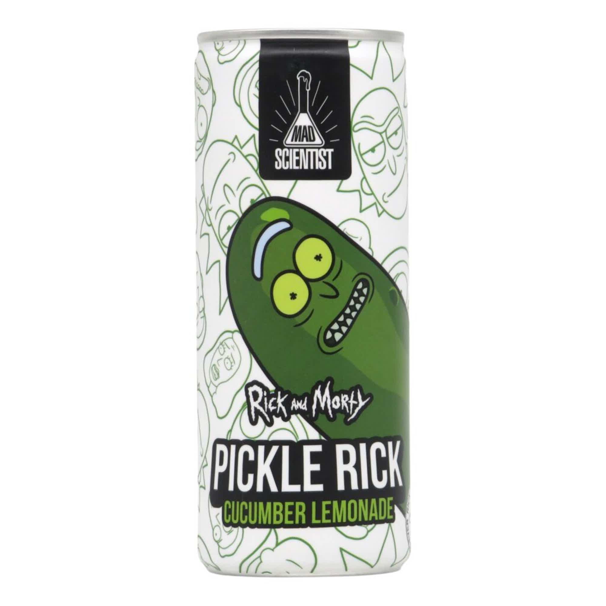 Mad Scientist Rick And Morty - Pickle Rick Cucumber Lemonade 0,25l 0.0% 0.25L, Beer