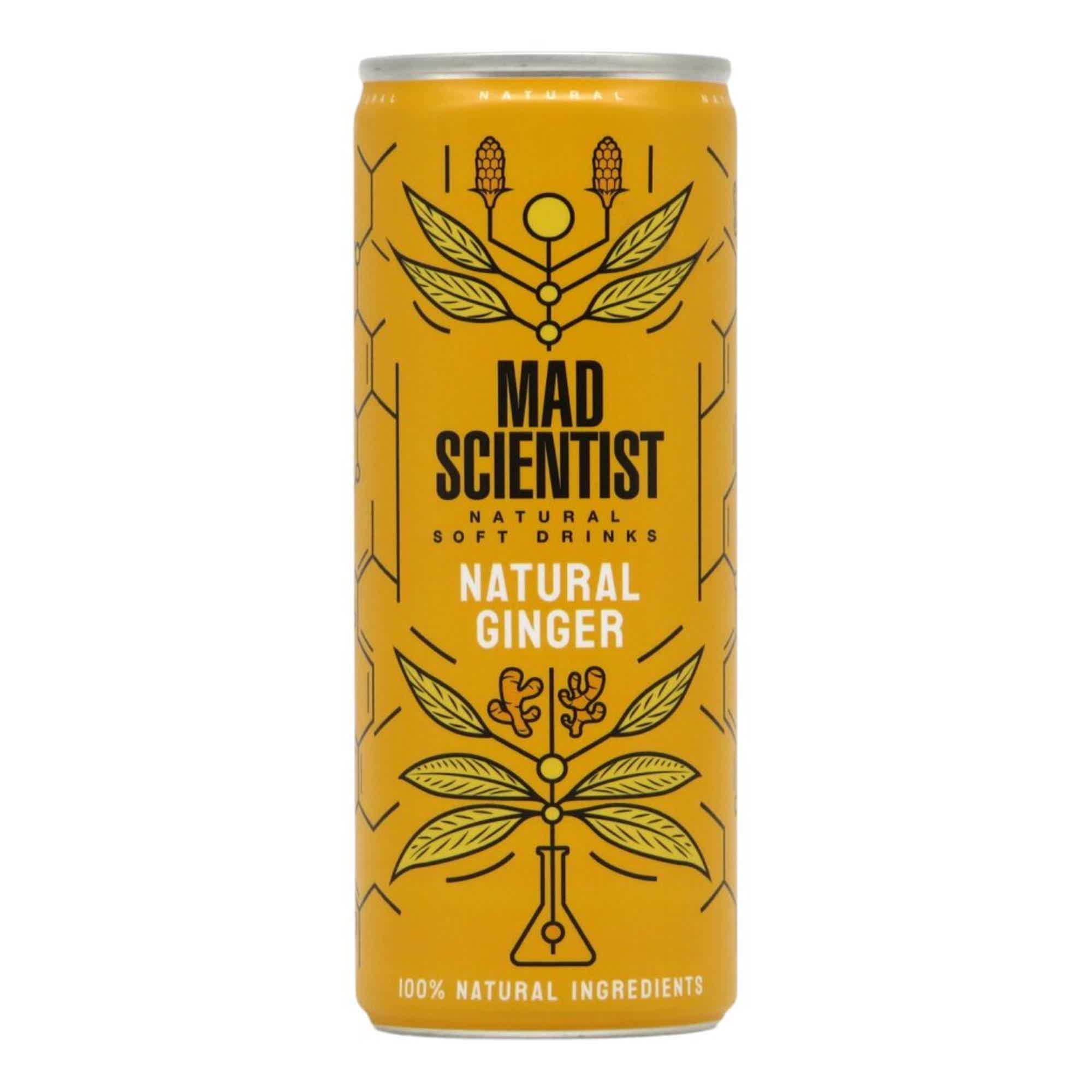 Mad Scientist Natural Ginger 0,25l 0.0% 0.25L, Beer