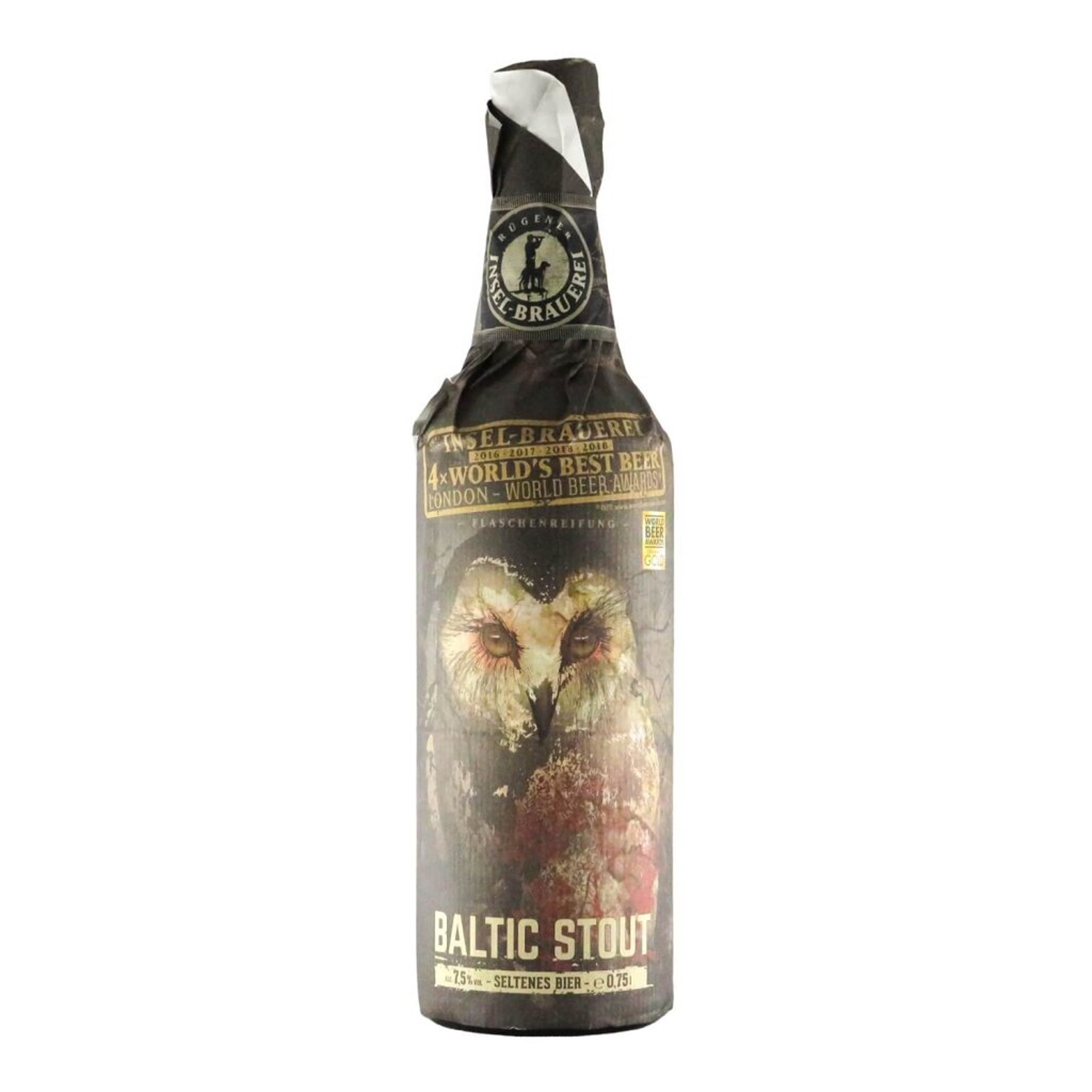 Insel-Brauerei Baltic Stout 0,75l 7.5% 0.75L, Beer