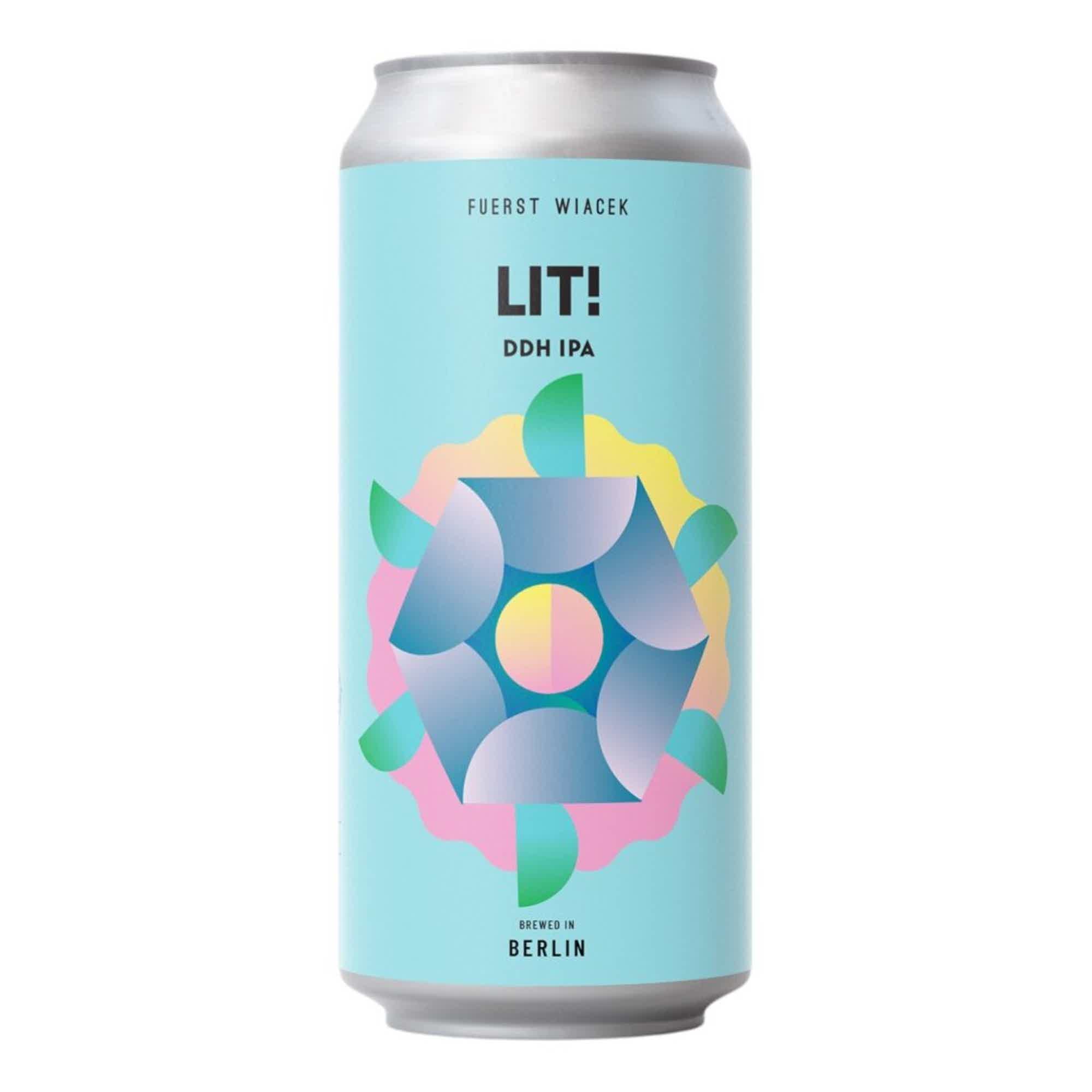 Fuerst Wiacek x Common Wealth Lit! DDH IPA 0,44l 6.8% 0.44L, Beer