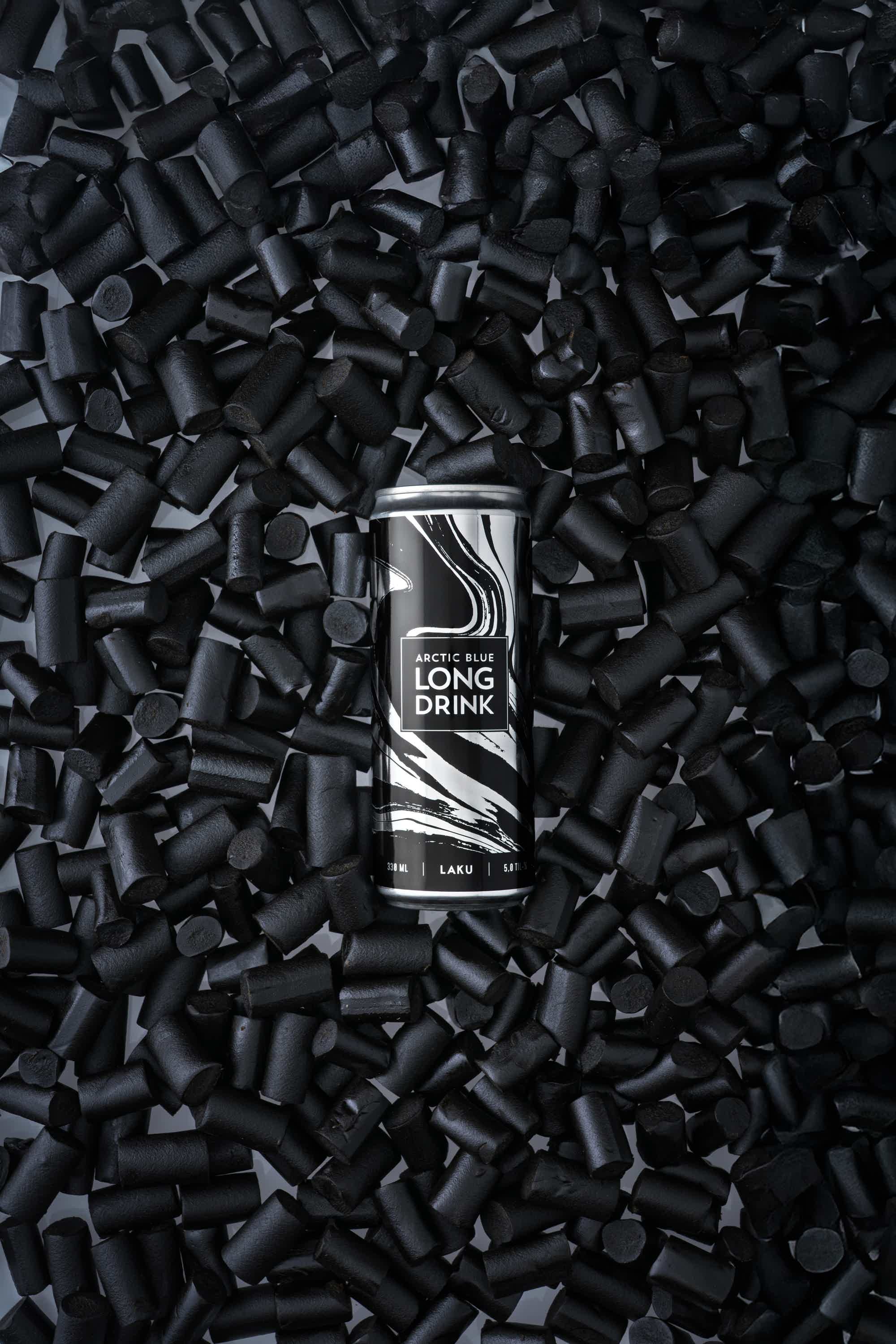 Arctic Blue Long Drink Laku 5% 330ml (24 cans): Arctic Blue Long Drink Laku 5% 330ml