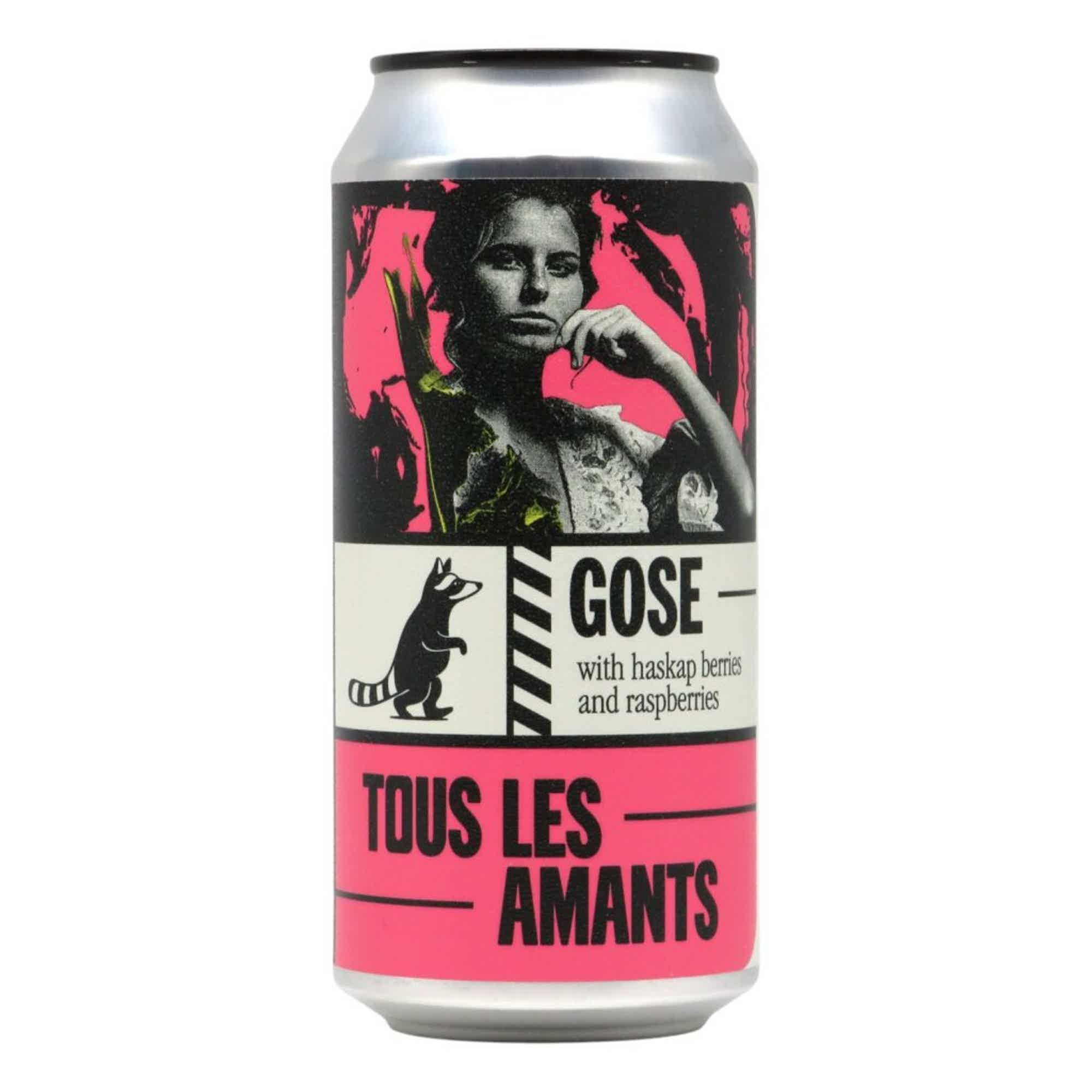 Wild Raccoon Tous Les Amants Gose 0,44l 4.3% 0.44L, Beer