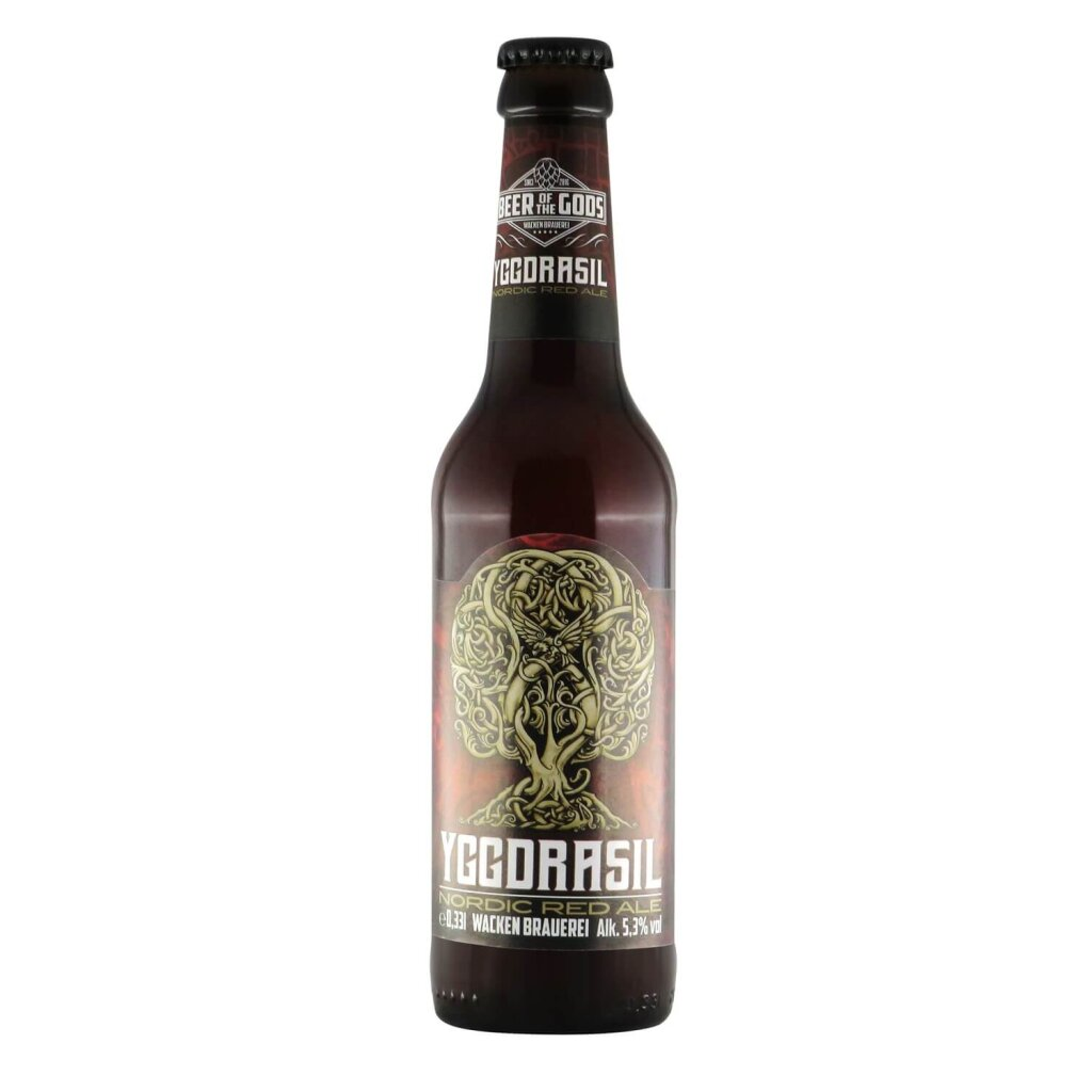 Wacken Yggdrasil Nordic Red Ale 0,33l 5.3% 0.33L, Beer