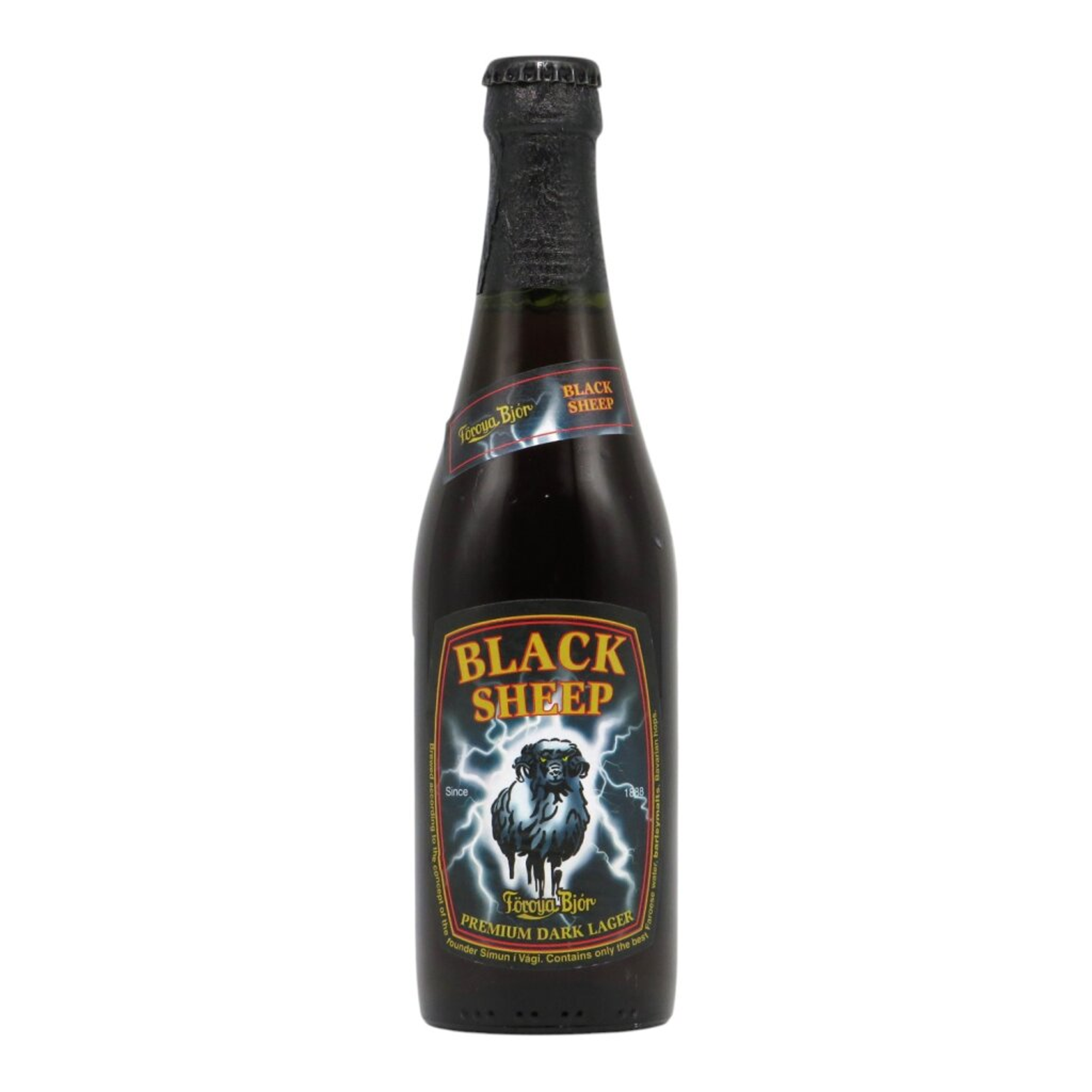 Föroya Bjór Black Sheep Dark Lager 0,33l 5.8% 0.33L, Beer