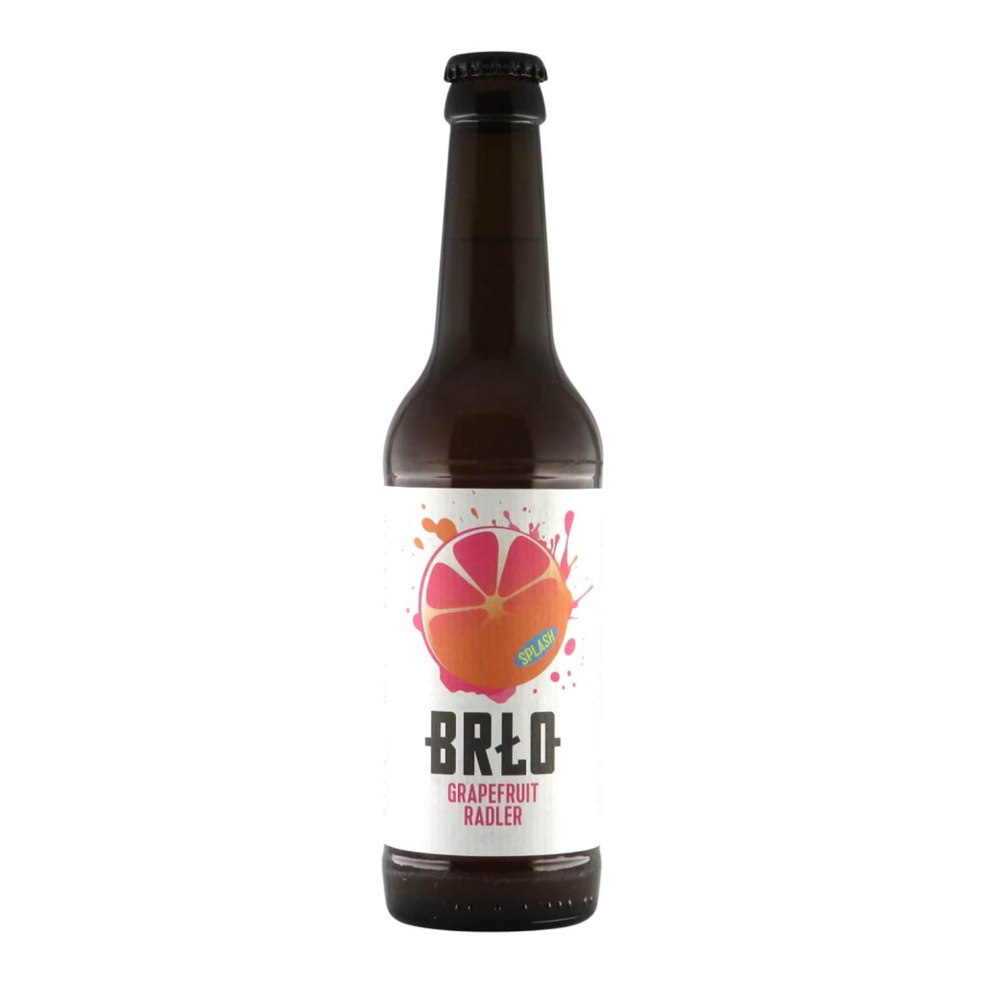 BRLO Splash Grapefruit Radler 0,33l 2.5% 0.33L, Beer
