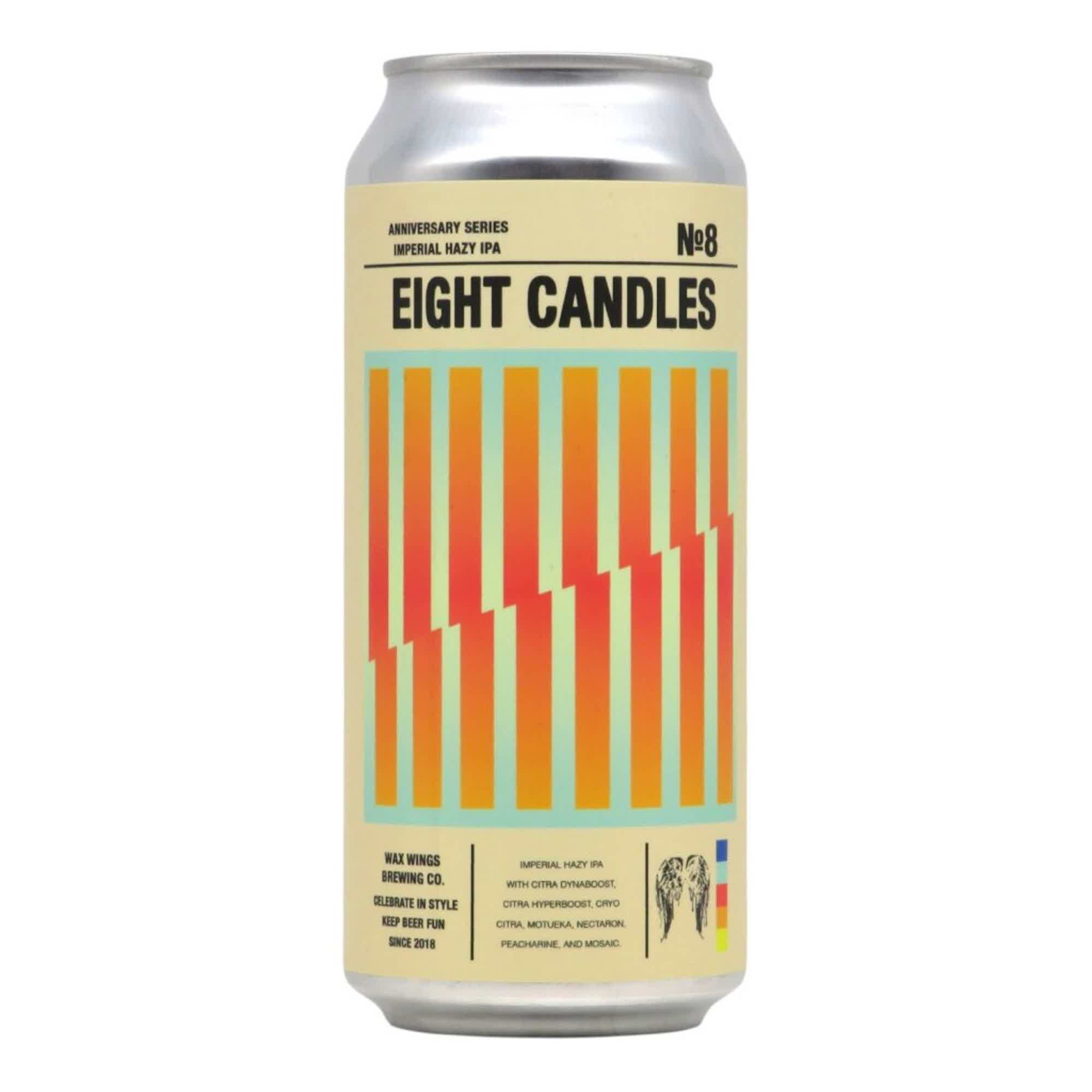 Wax Wings Eight Candles Triple NEIPA 0,473l (8th Anniversary) 10.0% 0.473L, Beer