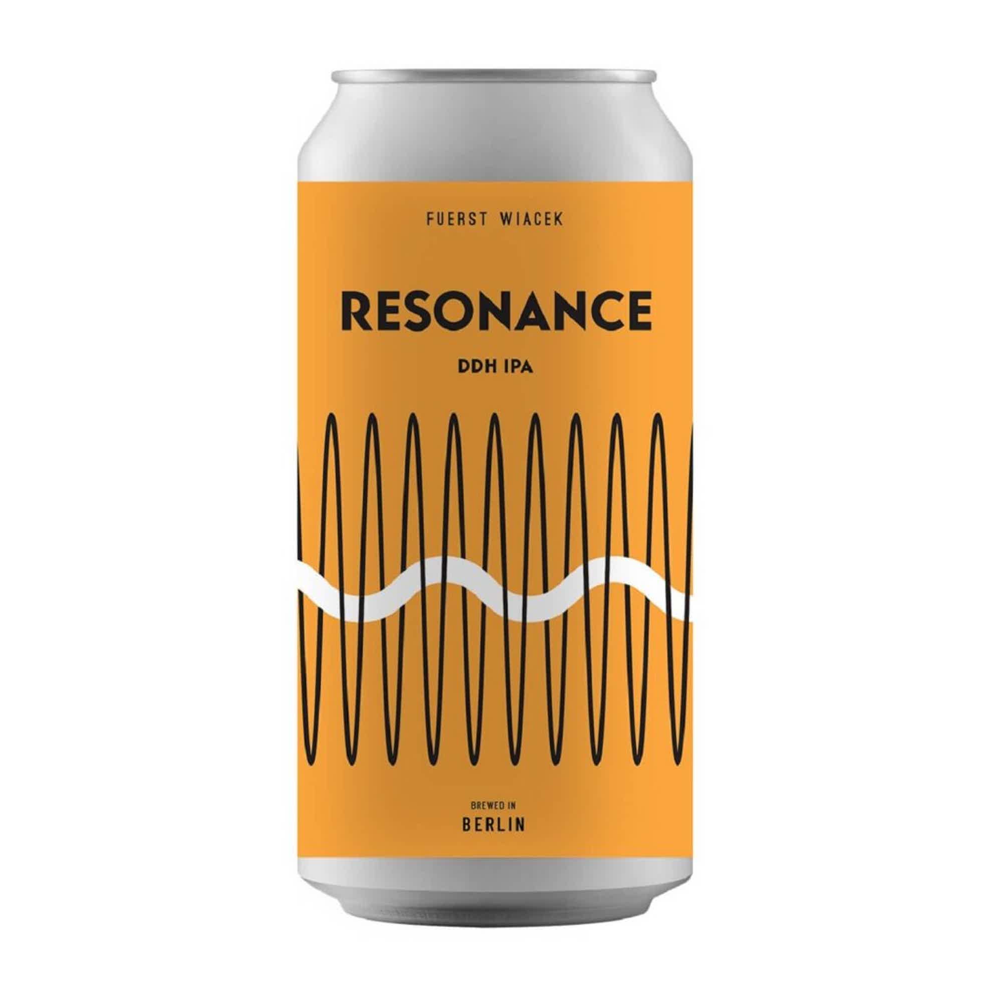 Fuerst Wiacek Resonance DDH IPA (NEW BATCH 25) 0,44l 6.8% 0.44L, Beer