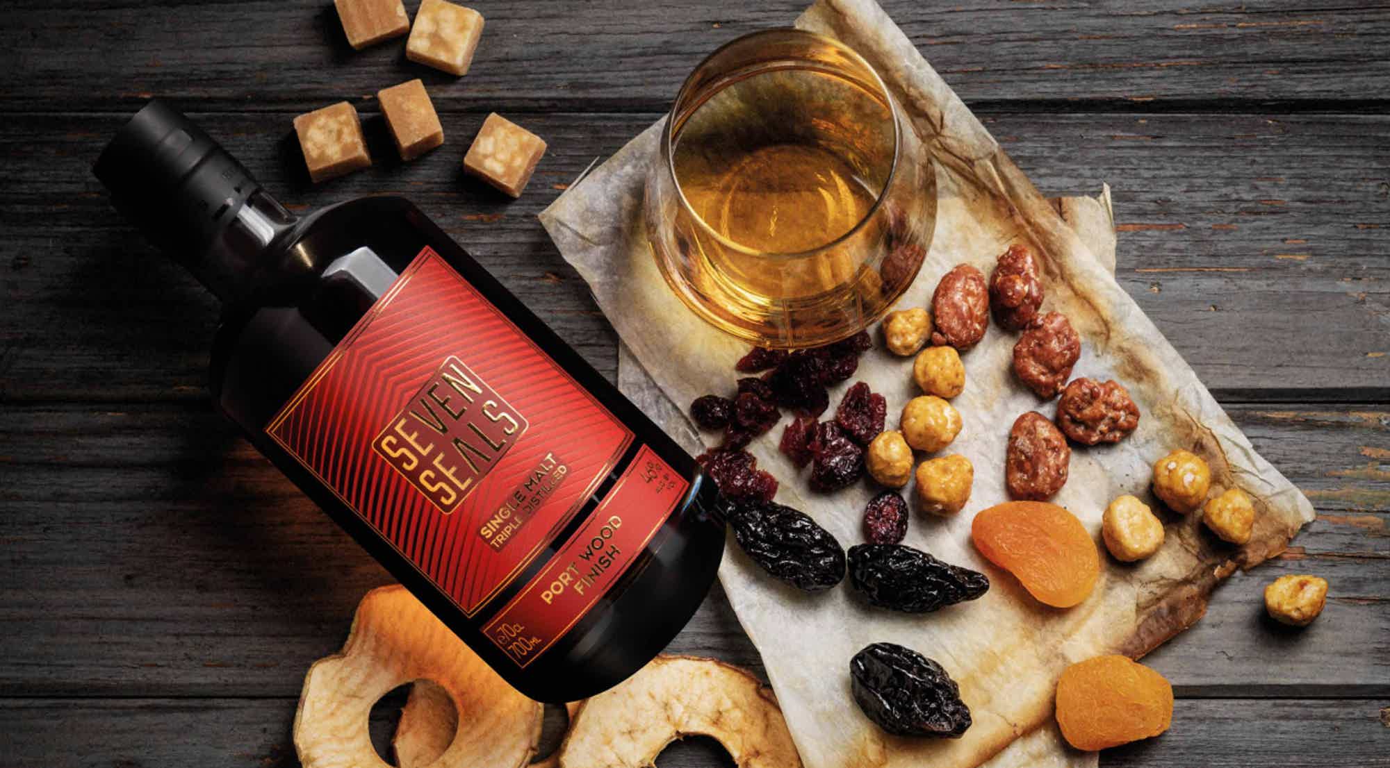 Seven Seals Port Wood Finish 46.0% 0.7L, Spirits