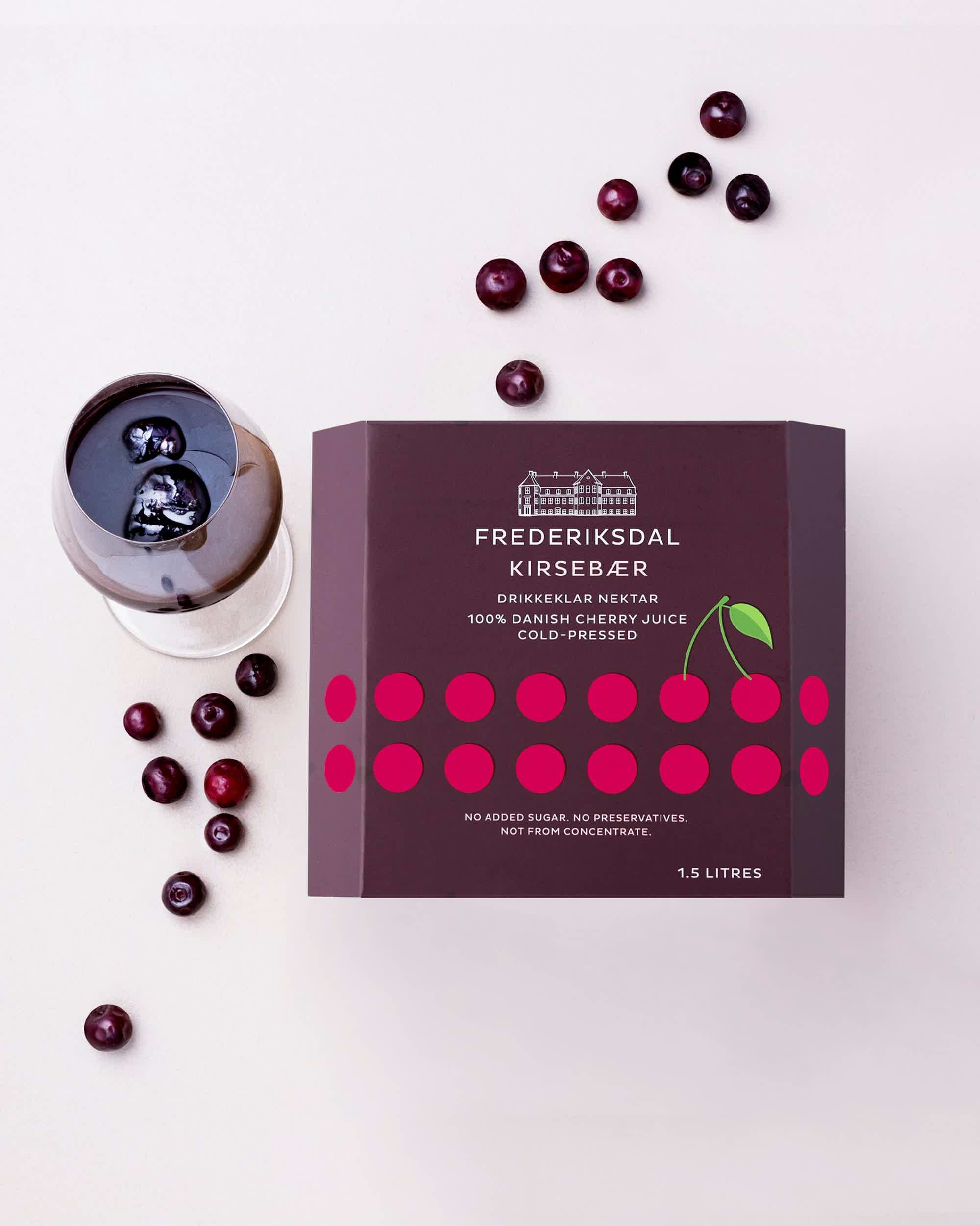 Frederiksdal Cherry Juice 1,5 l 0.0% 1.5L, Non alcohol