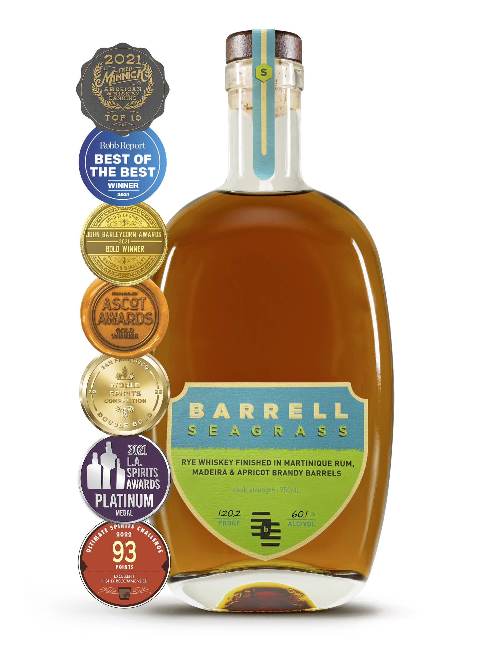 Barrell Seagrass 59.6% 0.7L, Spirits
