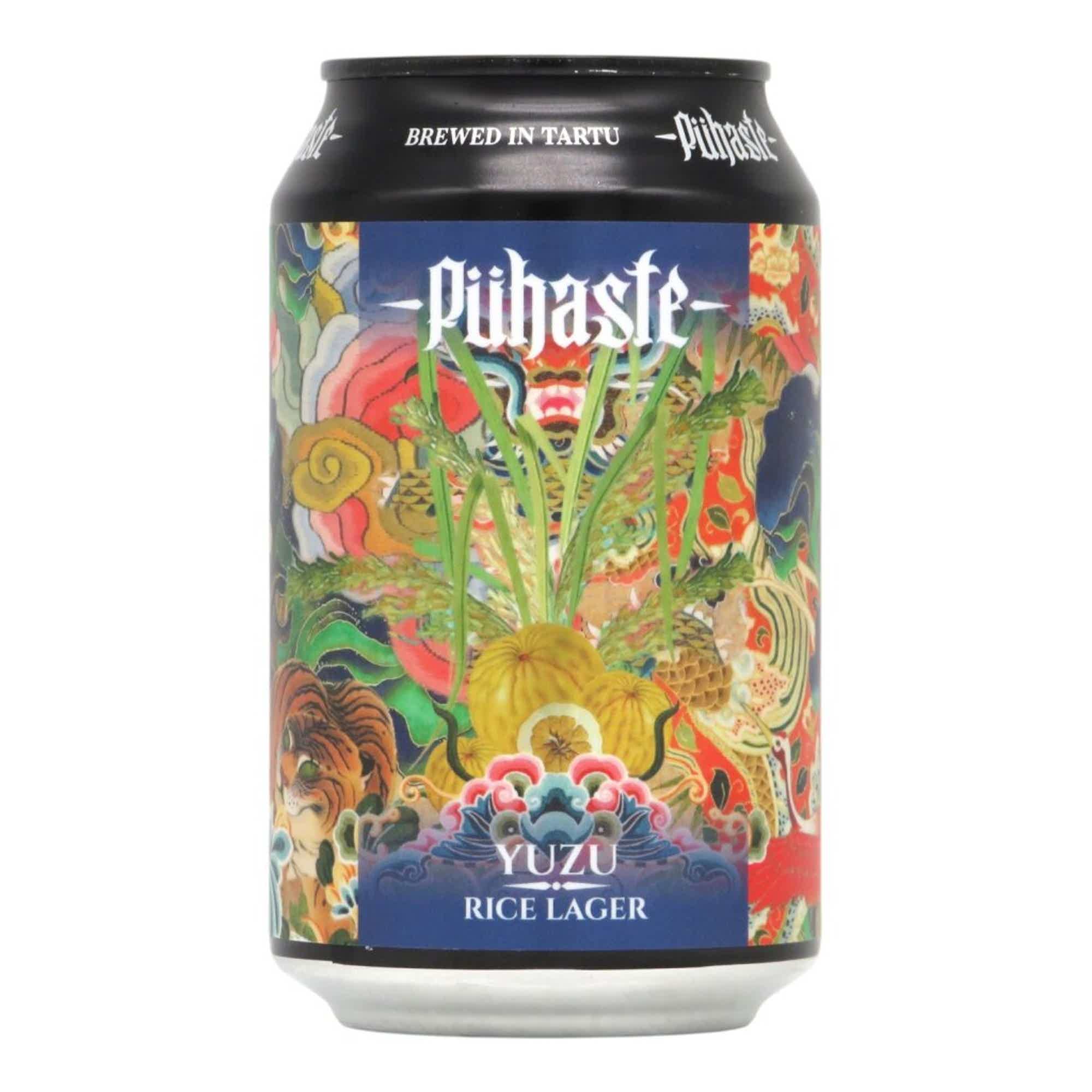 Pühaste Yuzu Rice Lager 0,33l 4.0% 0.33L, Beer