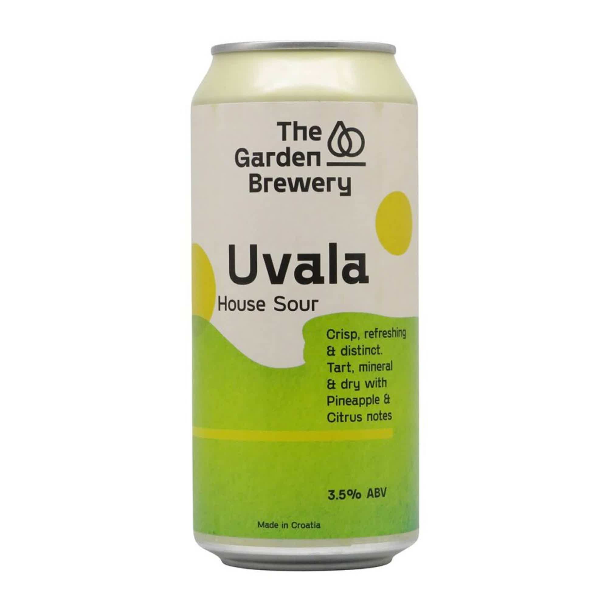 The Garden Brewery Uvala House Sour Berliner Weisse 0,44l 3.5% 0.44L, Beer