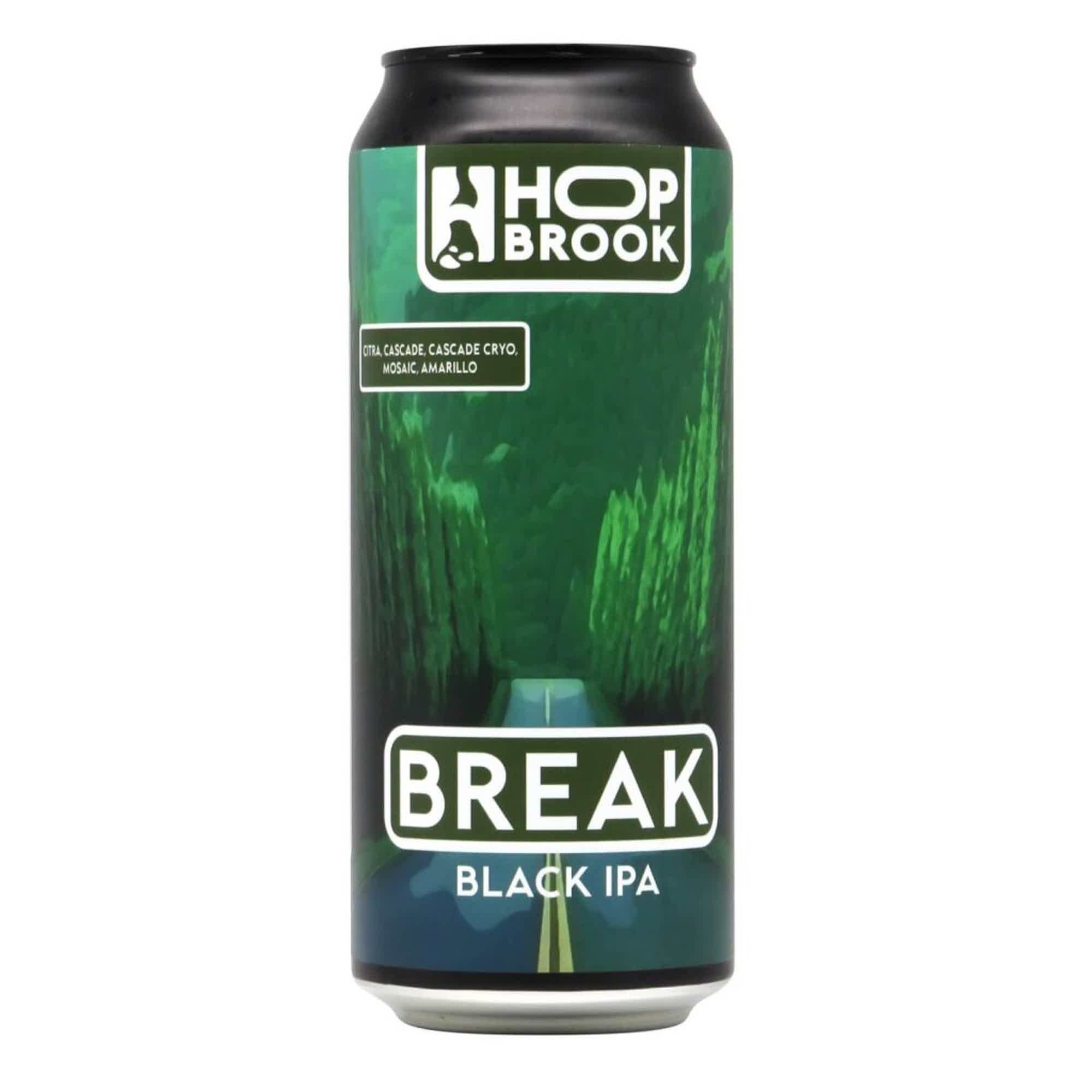 Hop Brook Break Black IPA 0,5l 6.3% 0.5L, Beer