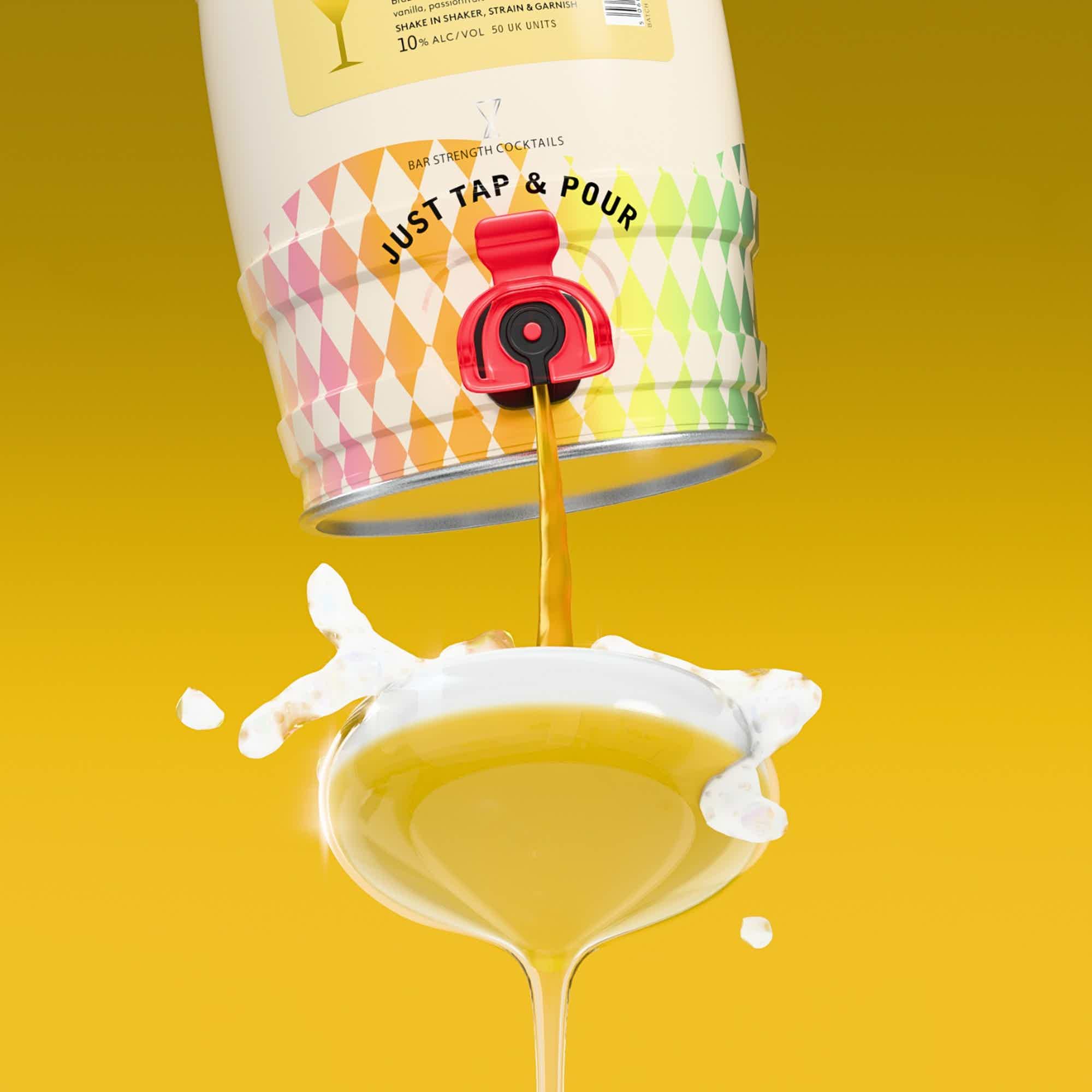 Pornstar Martini 5L Party Keg 10.0% 5.0L, Spirits