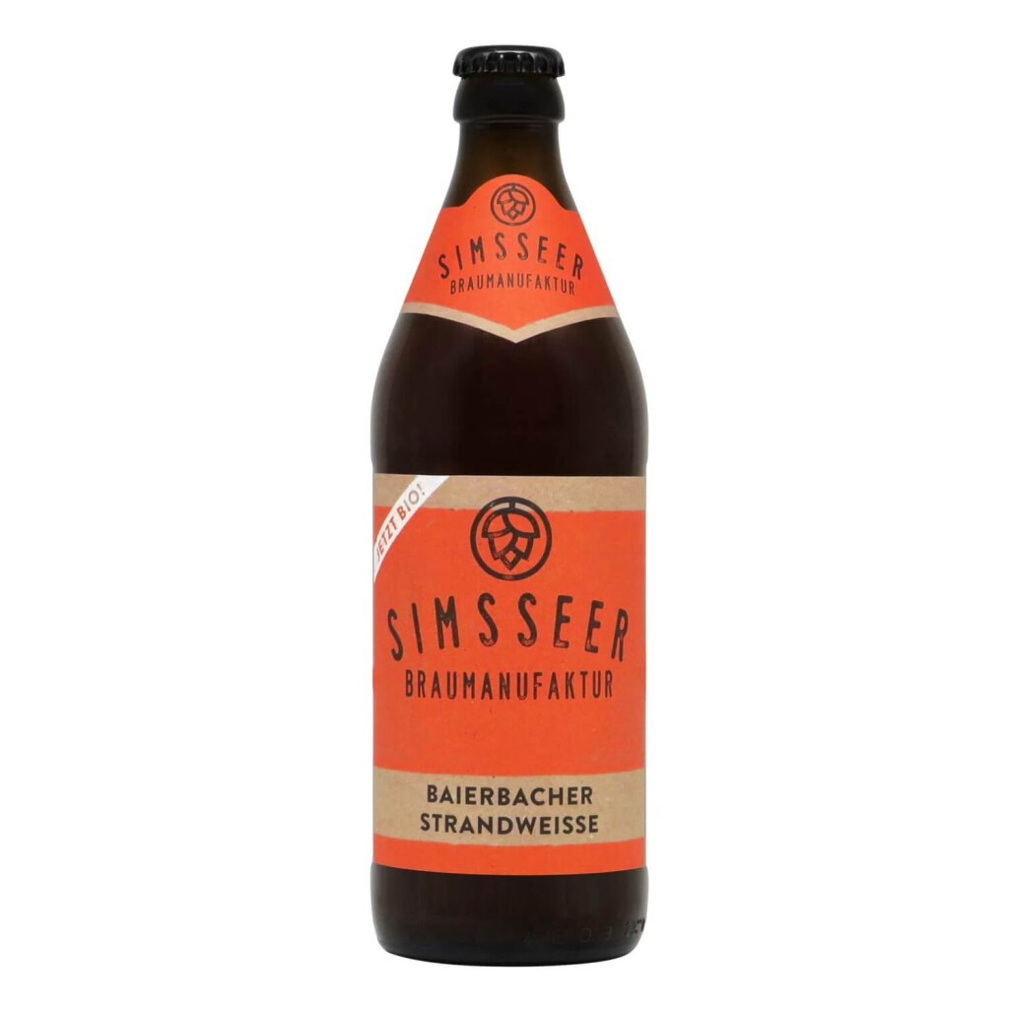 Simsseer Baierbacher Strandweisse 0,5l 5.0% 0.5L, Beer
