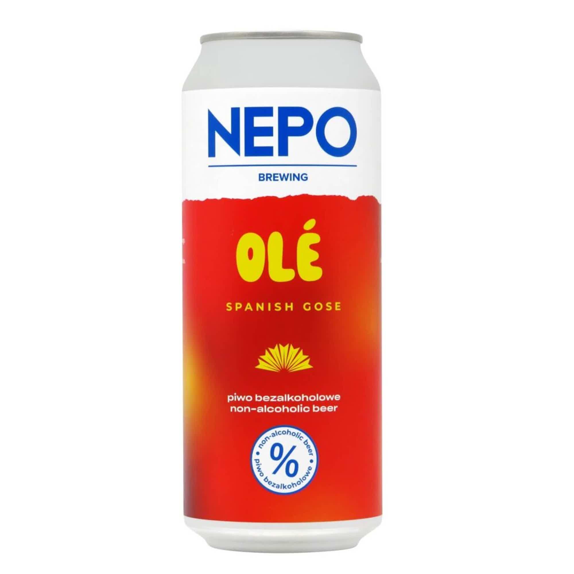 Nepomucen Olé Non-Alcoholic Spanish Gose 0,5l 0.5% 0.5L, Beer