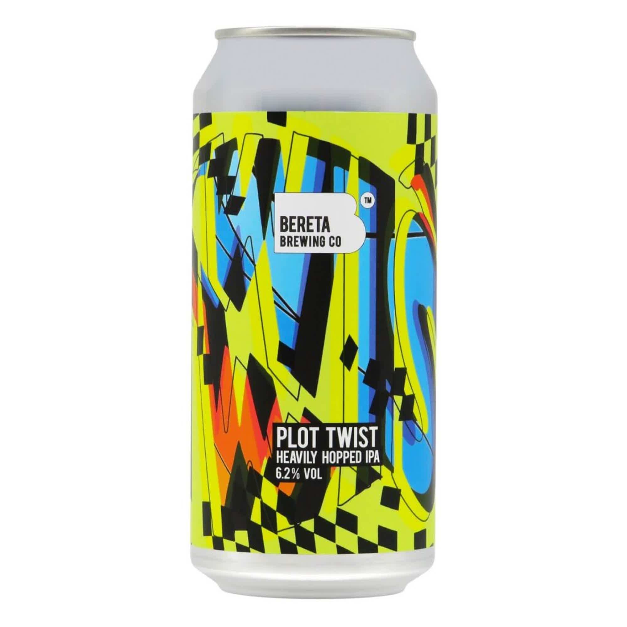 Bereta Plot Twist Heavily Hopped IPA 0,44l 6.2% 0.44L, Beer