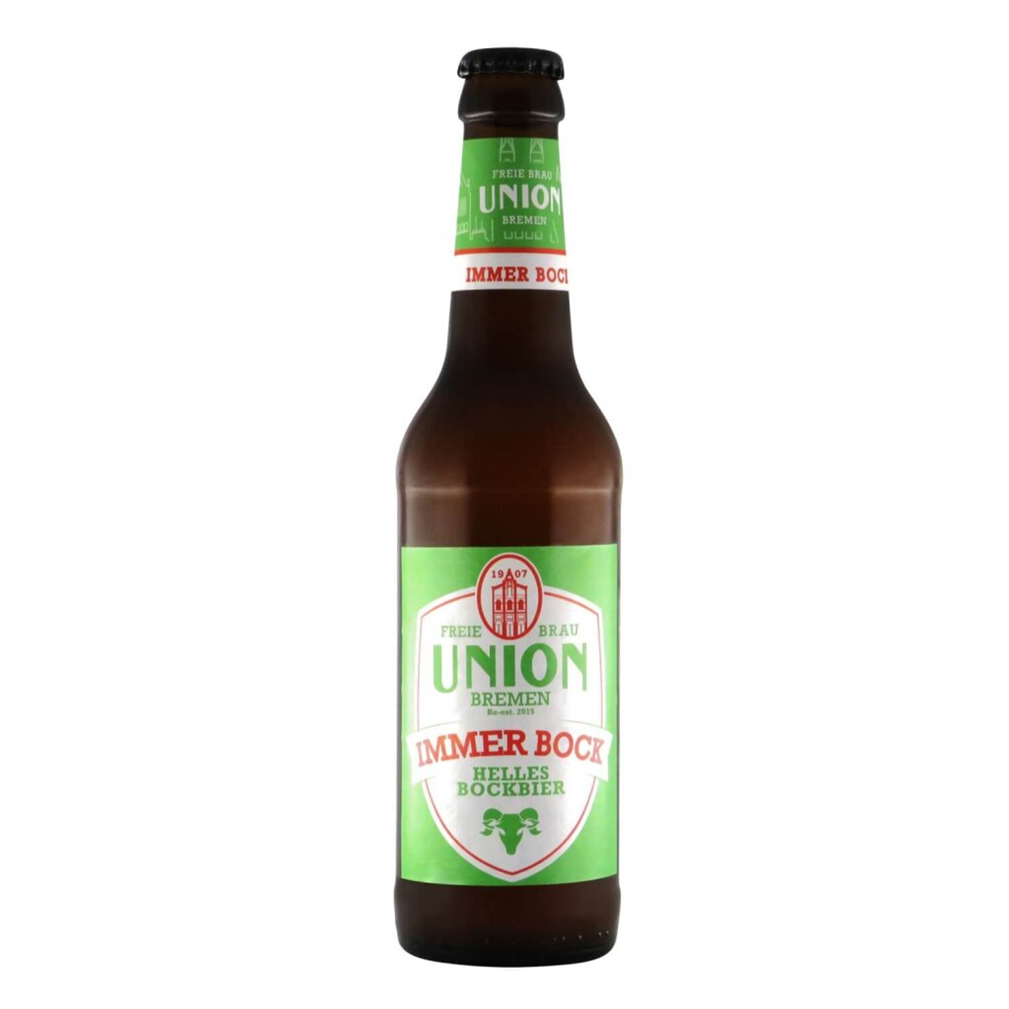 Freie Brau Union Bremen Immer Bock Helles Bockbier 0,33 7.2% 0.33L, Beer