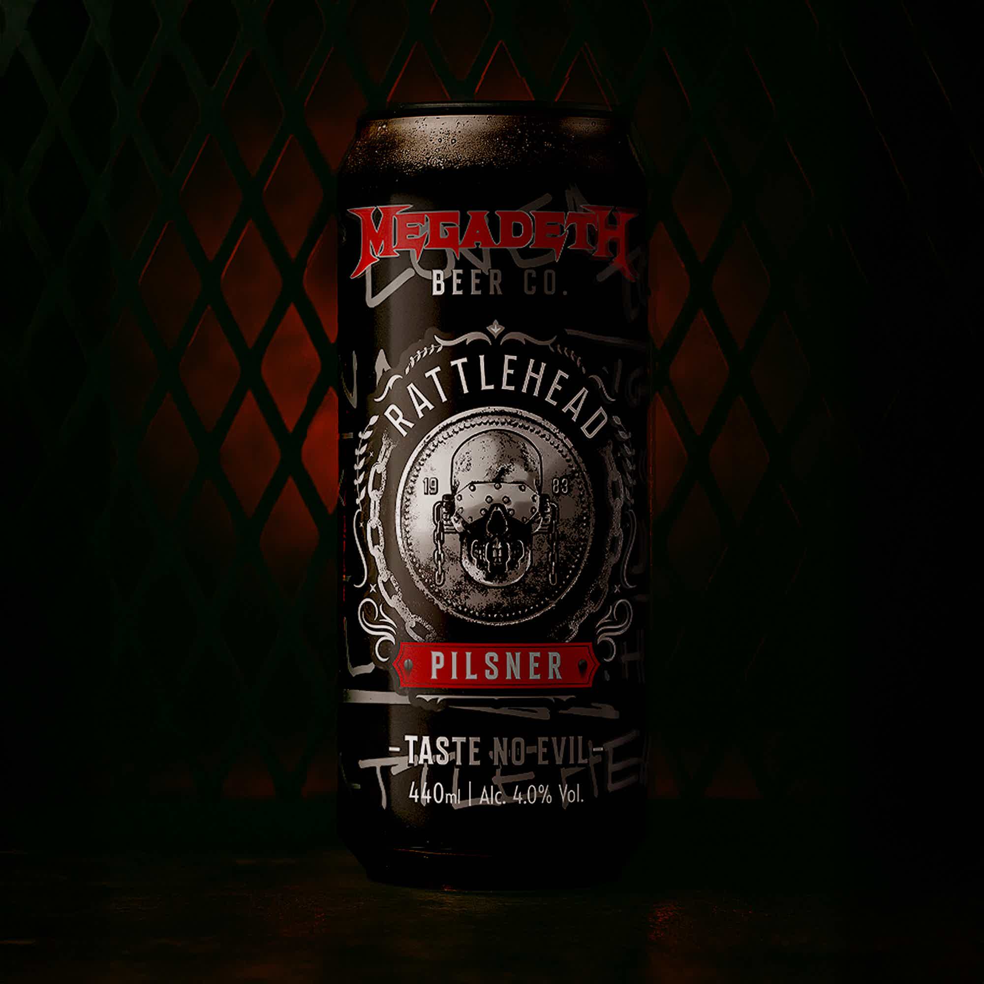 Rattlehead Pilsner 4.0% - 12 Pack: Rattlehead Pilsner 4.0%