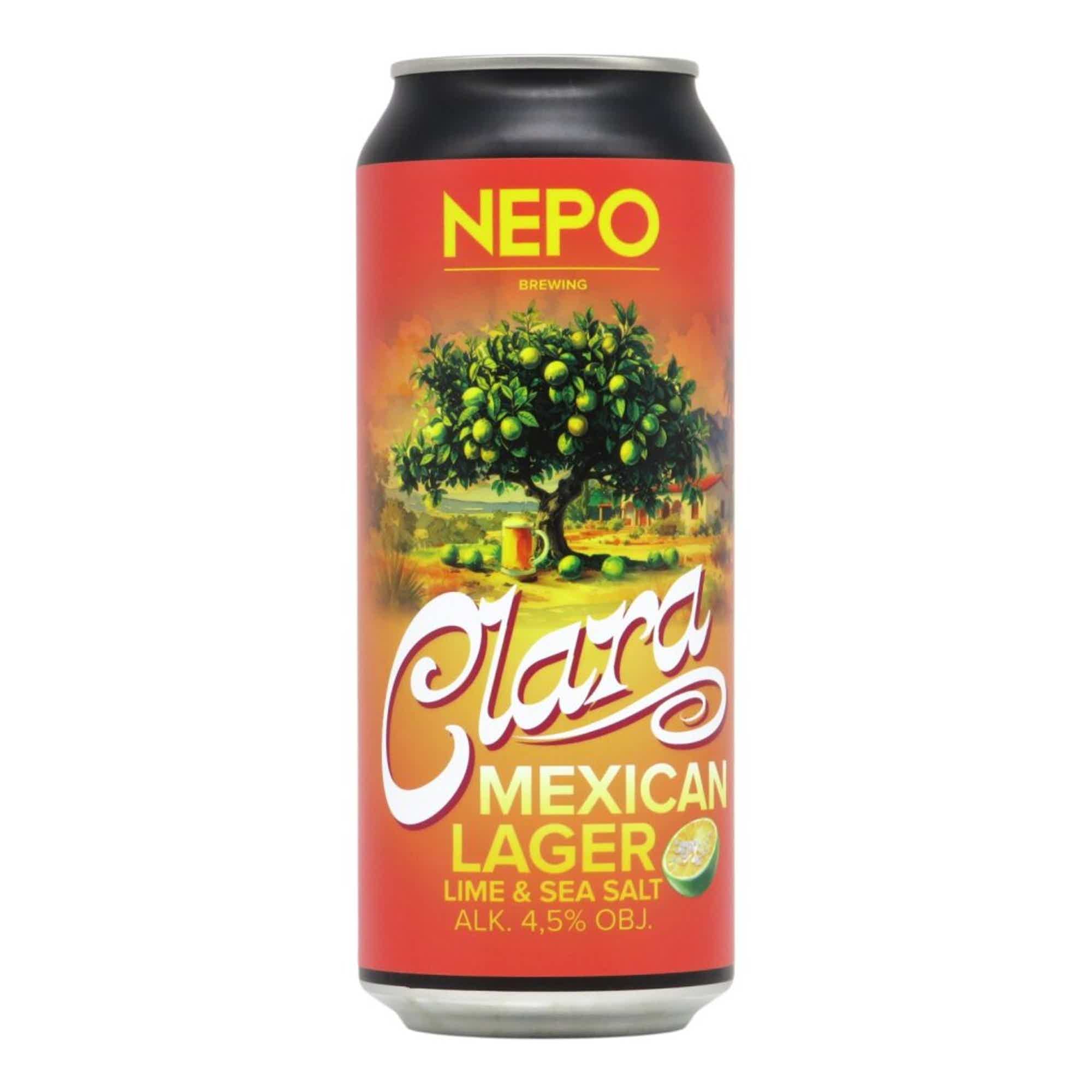 Nepomucen Clara Mexican Lager 0,5l 4.5% 0.5L, Beer