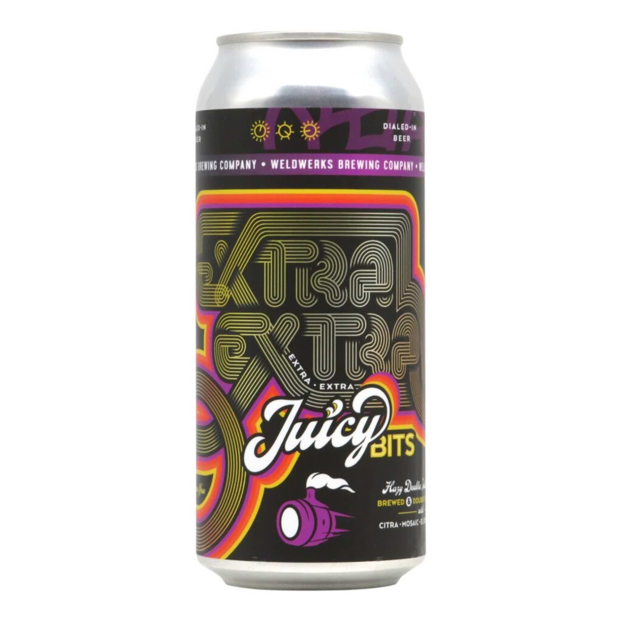 WeldWerks Extra Extra Juicy Bits Double NEIPA 0,473l 8.6% 0.473L, Beer