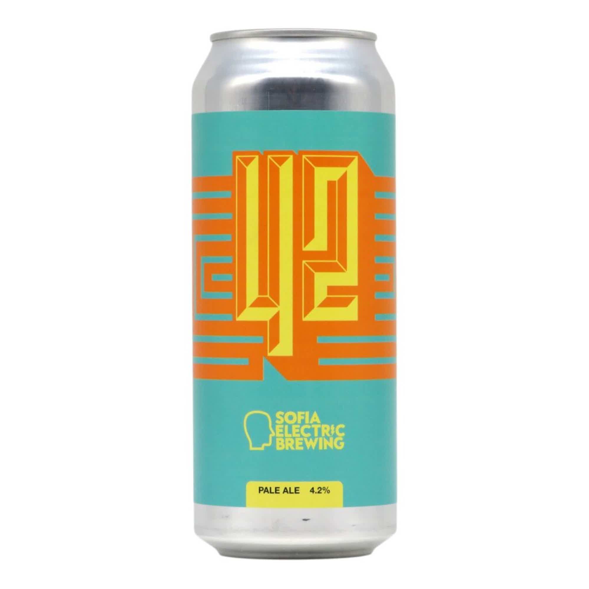 Sofia Electric 42 Pale Ale 0,5l 4.2% 0.5L, Beer