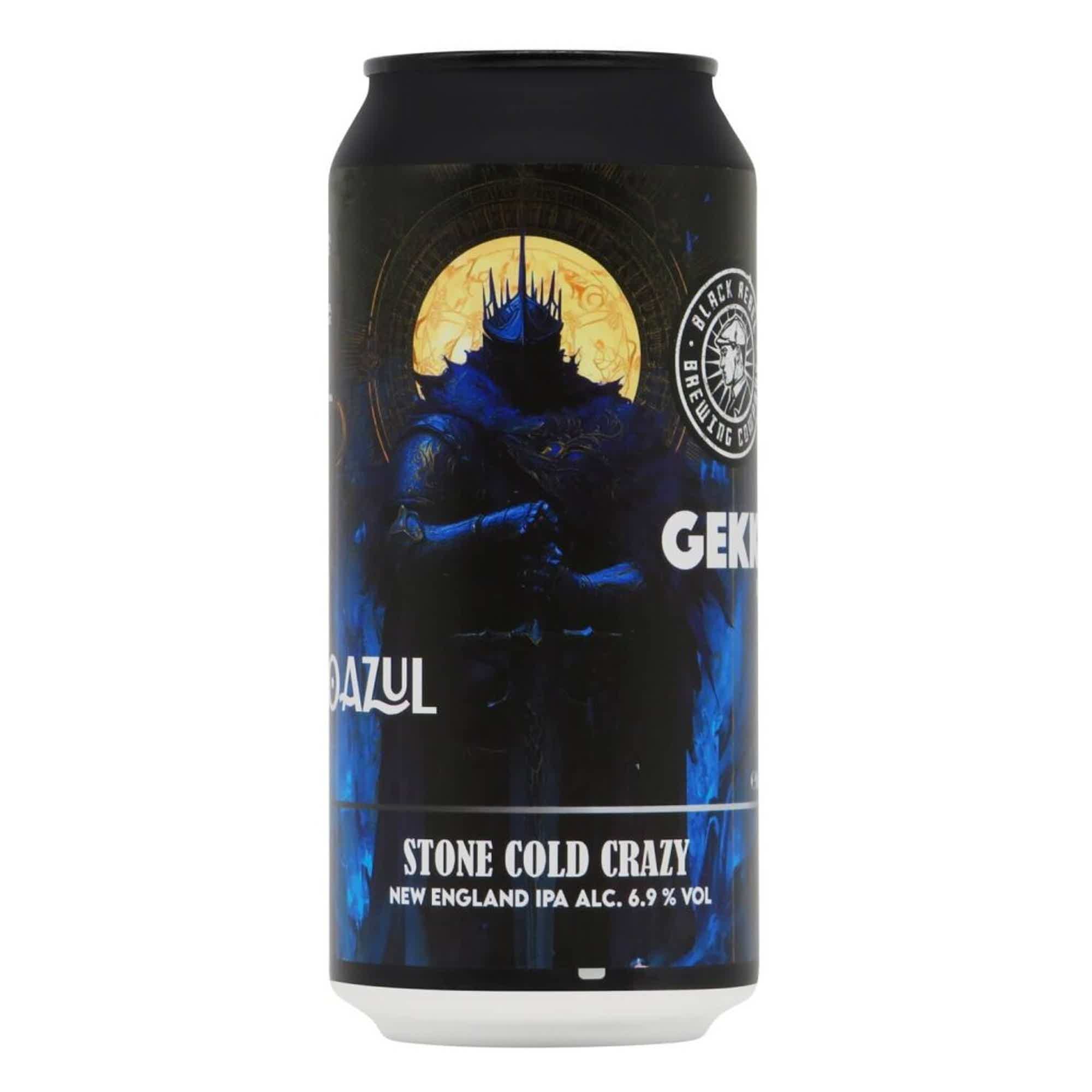 Black Rebel Brewing x Rio Azul x Gekko Stone Cold Crazy NEIPA 0,44l 6.9% 0.44L, Beer