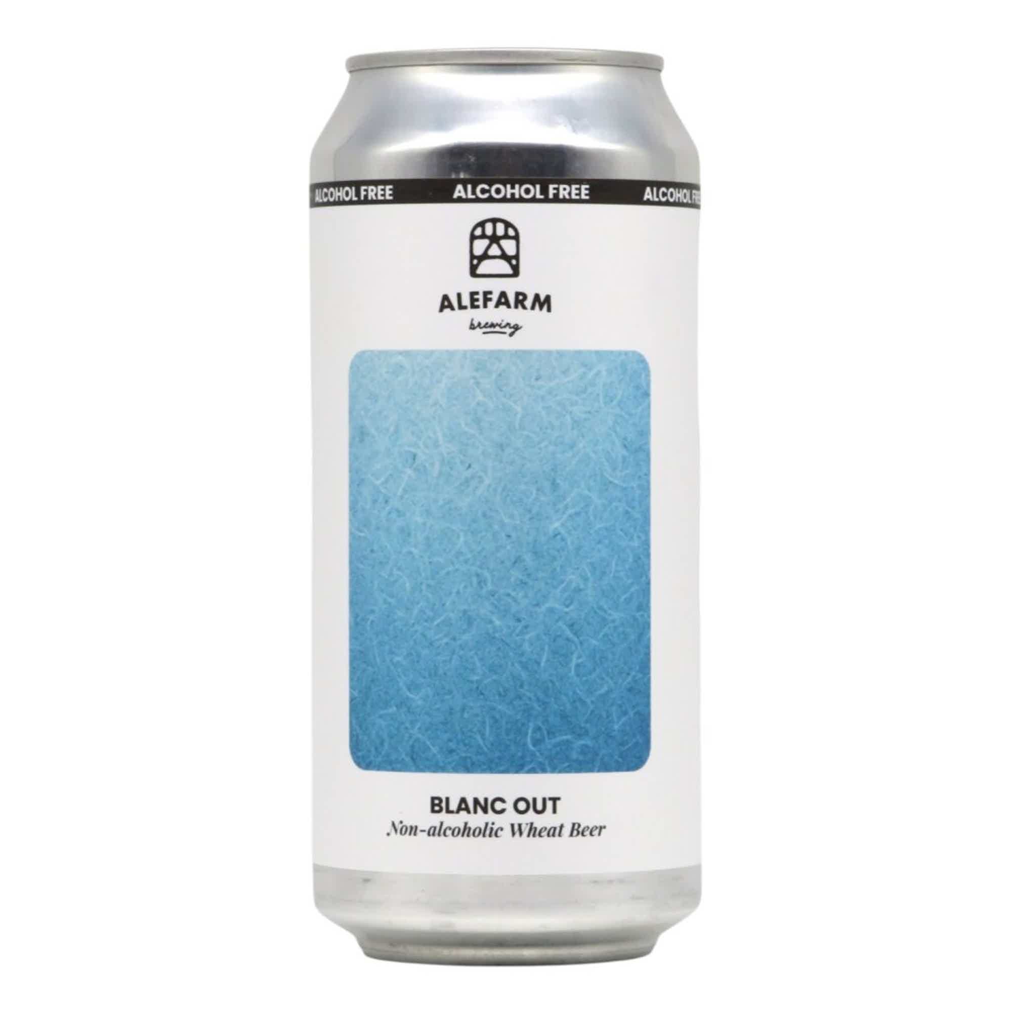Alefarm Blanc Out Non-Alcoholic Wheat Beer 0,44l 0.5% 0.44L, Beer