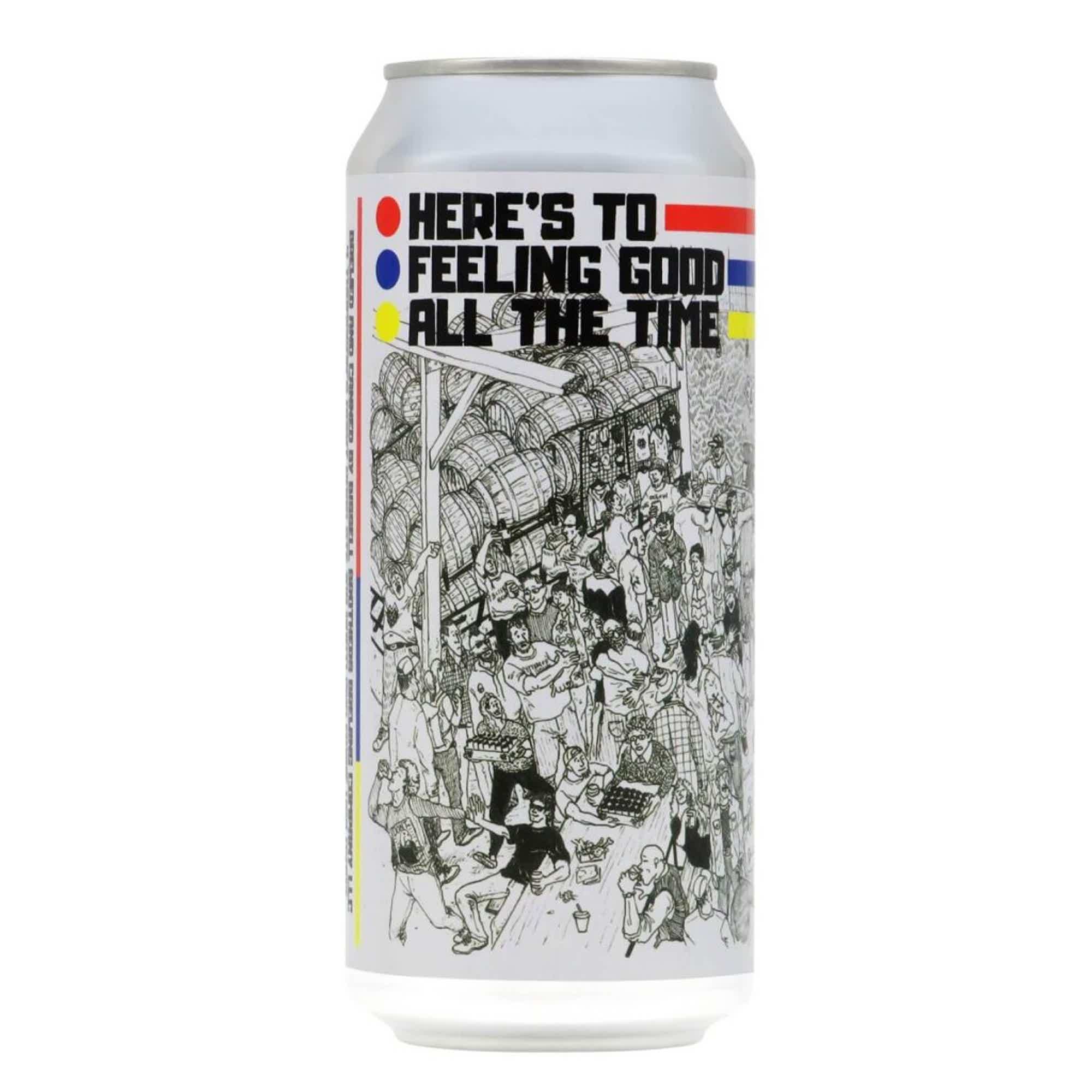 Bissell Brothers Here's To Feeling Good All The Time Double NEIPA 0,473l 7.8% 0.473L, Beer