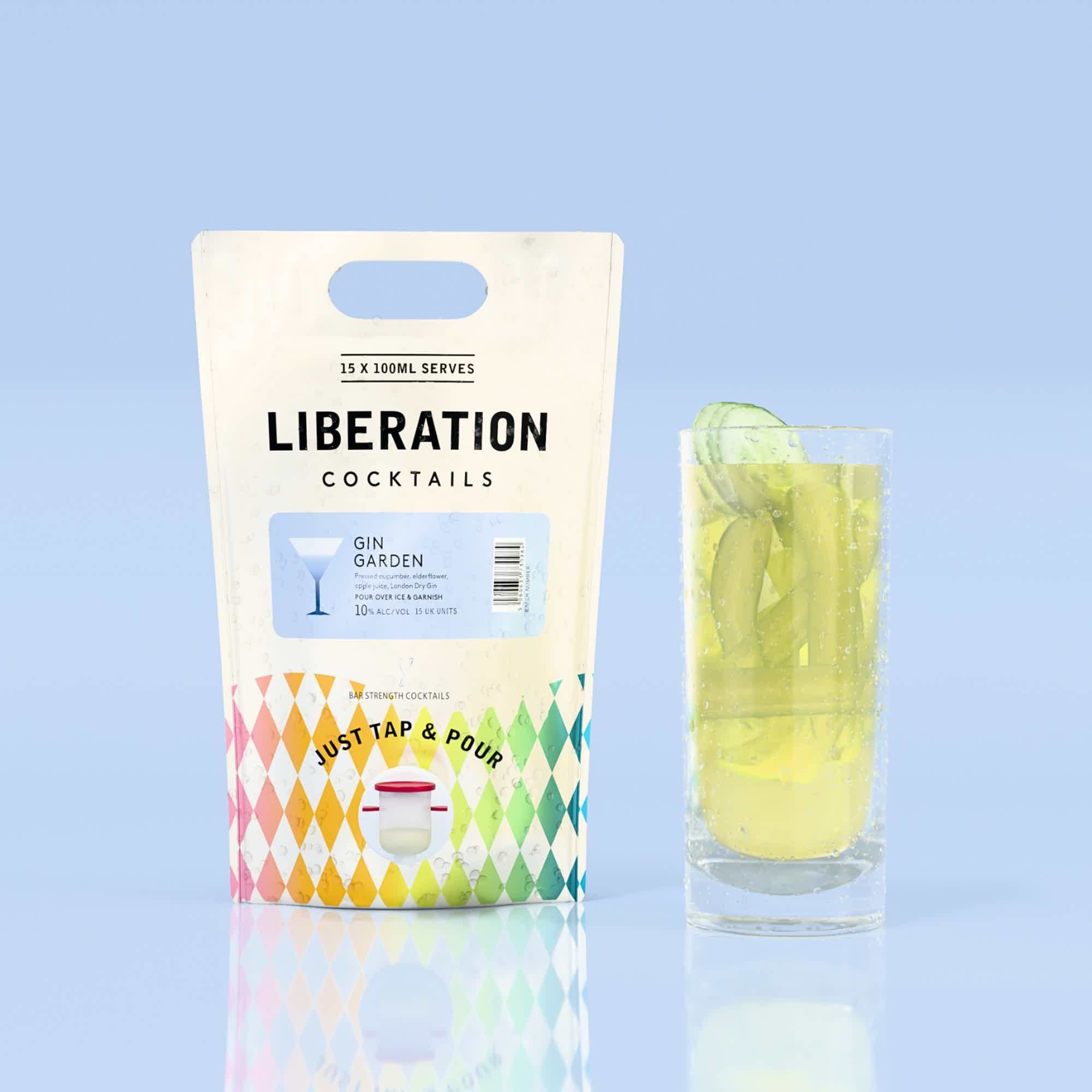 Gin Garden 1.5L Pouch 10.0% 1.5L, Spirits