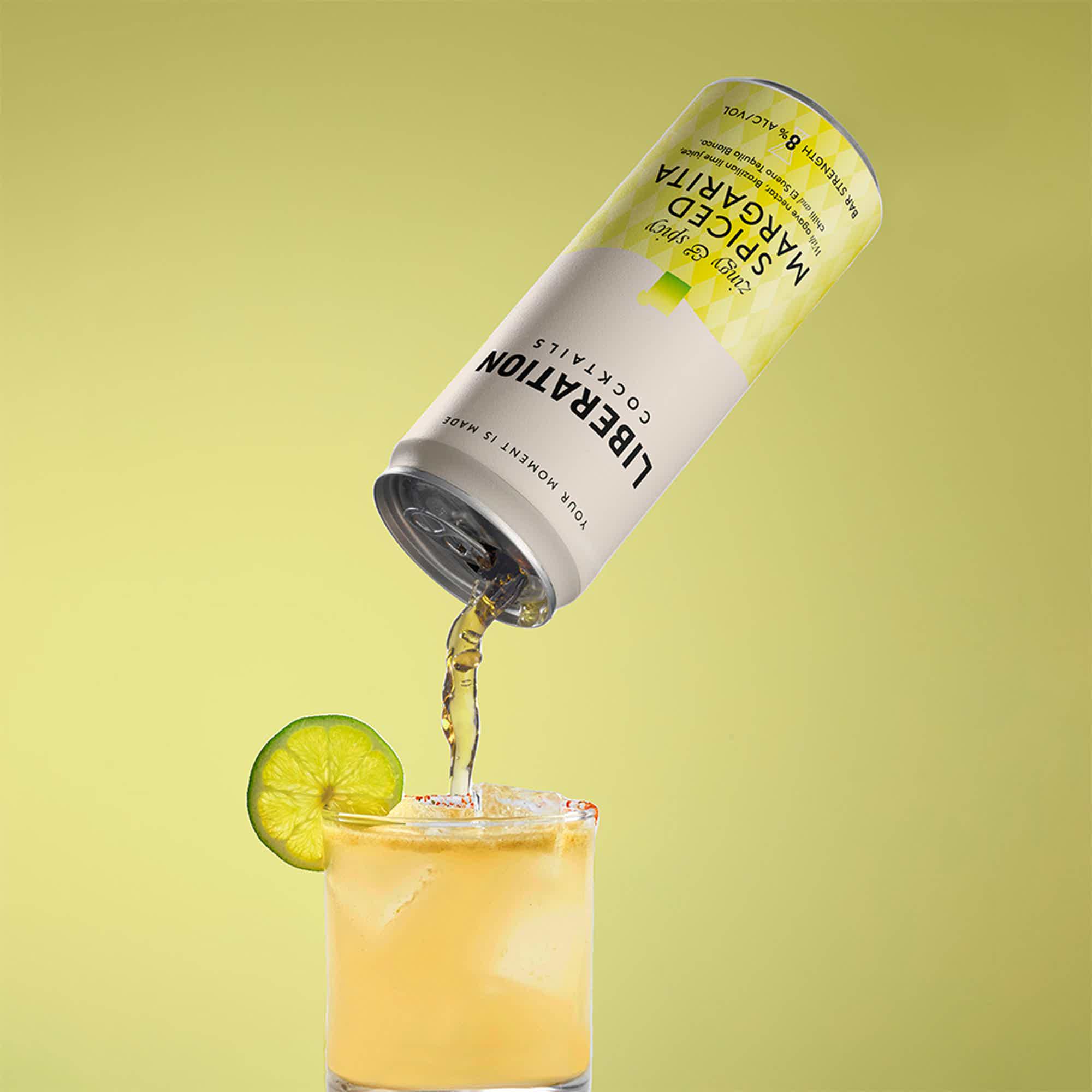 Spiced Margarita 12 Can Pack: Spiced Margarita 200ml can