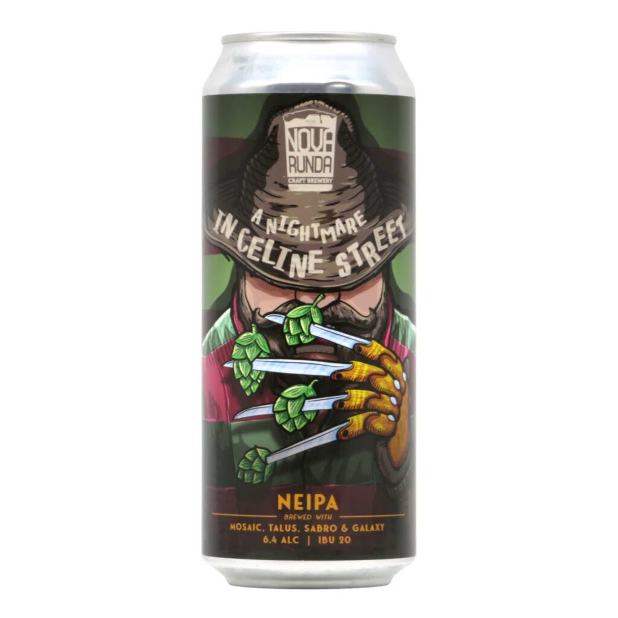 Nova Runda A Nightmare In Celine Street NEIPA 0,5l 6.4% 0.5L, Beer