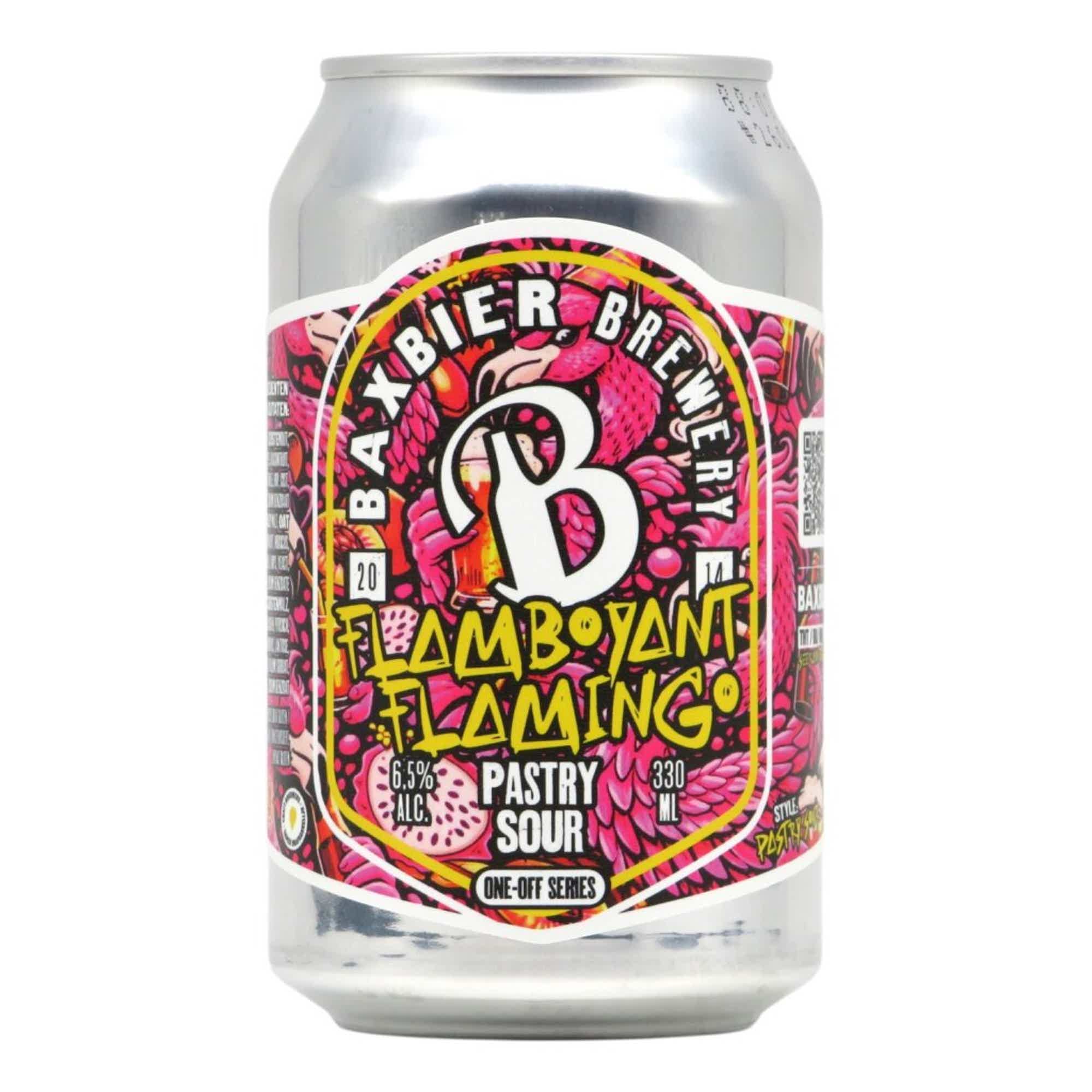 Baxbier Flamboyant Flamingo Pastry Sour 0,33l 6.5% 0.33L, Beer