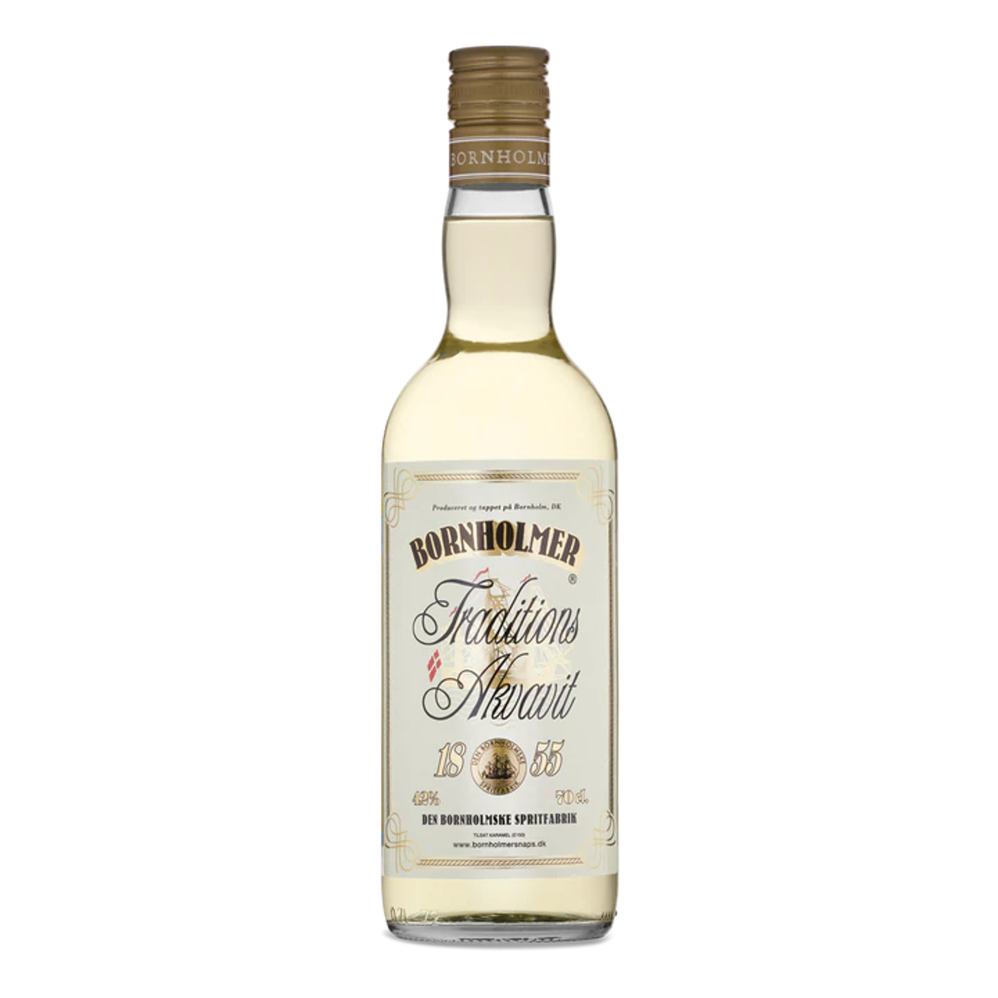 Bornholmer 1855 Traditionsakvavit 42 % - 70 cl 42.0% 0.7L, Spirits