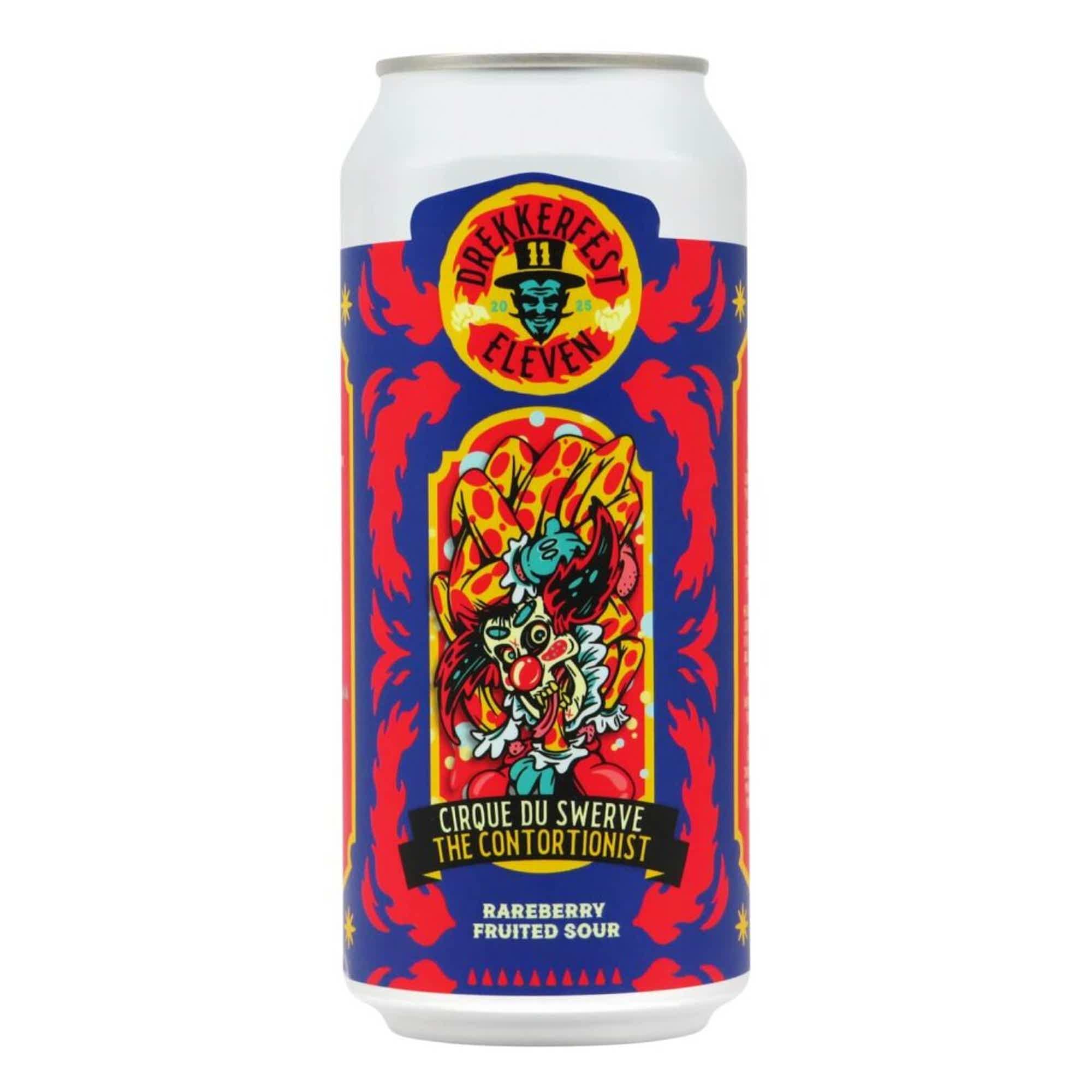 Drekker/Ārpus Cirque du Swerve: The Contortionist - DrekkerFest 11 Release Fruited Sour 0,473l 6.3% 0.473L, Beer
