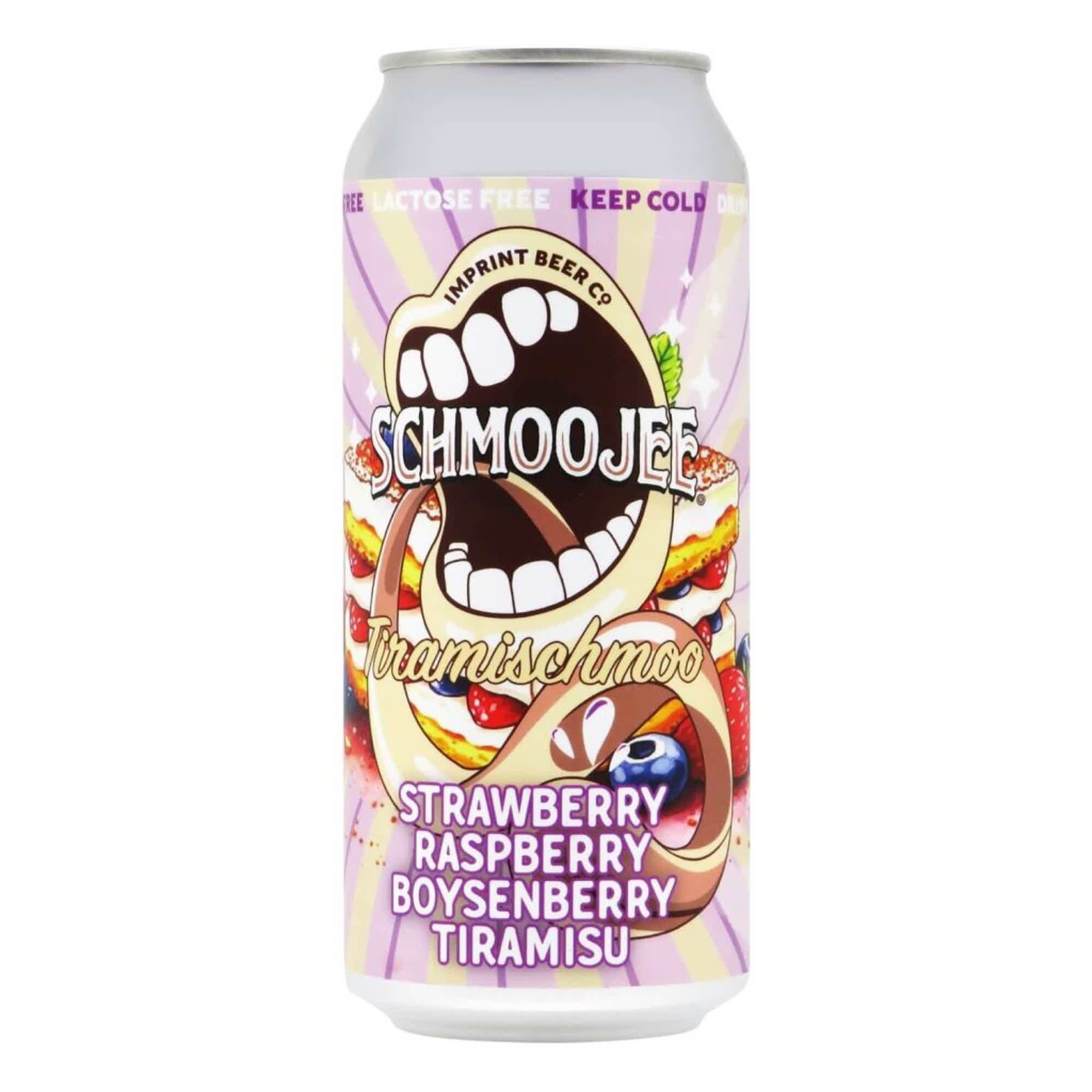 Imprint Schmoojee Pâtisseree Berry Tiramischmoo Pastry Smoothie Sour 0,473l 6.5% 0.473L, Beer
