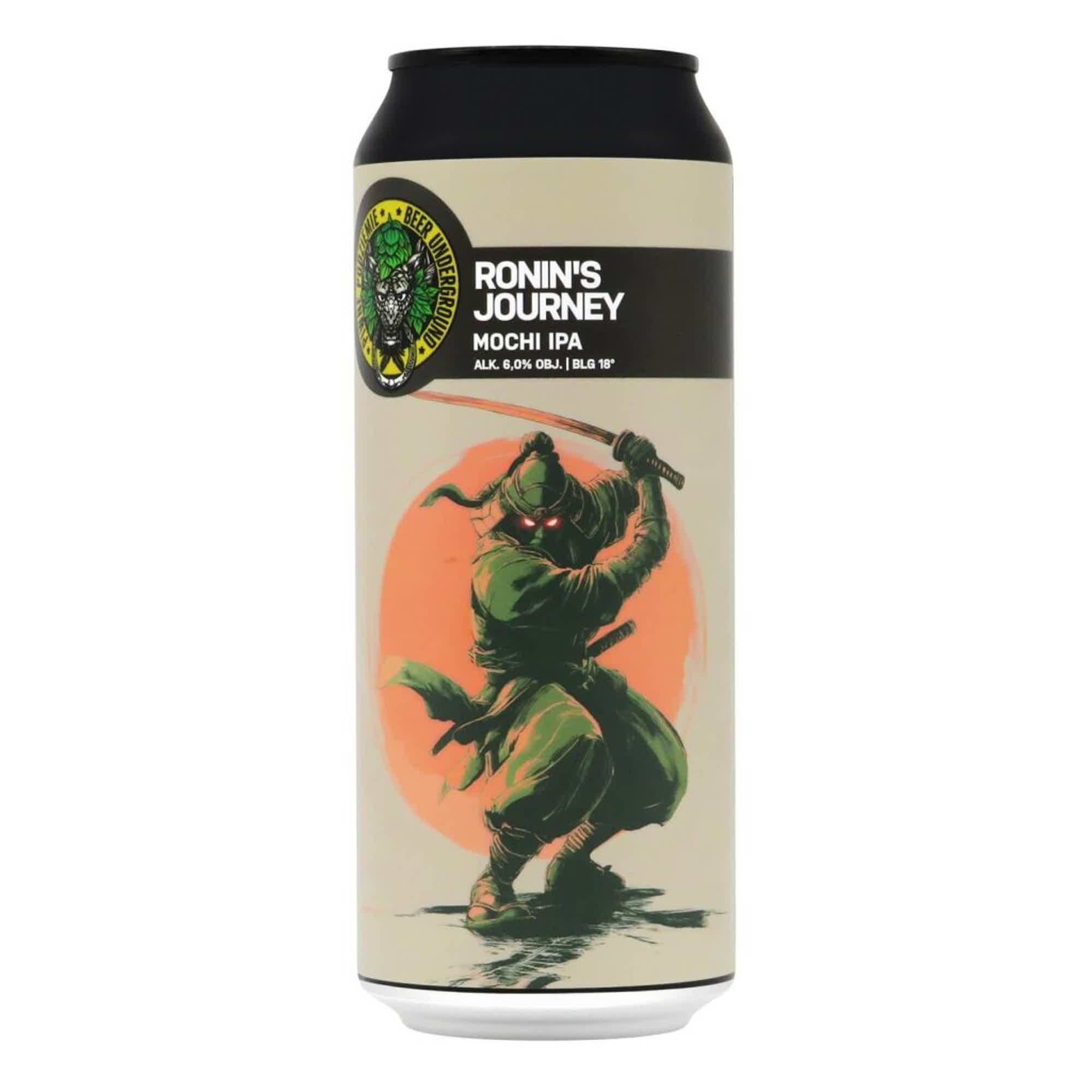 Beer Underground Ronin's Journey Mochi IPA 0,5l 6.0% 0.5L, Beer