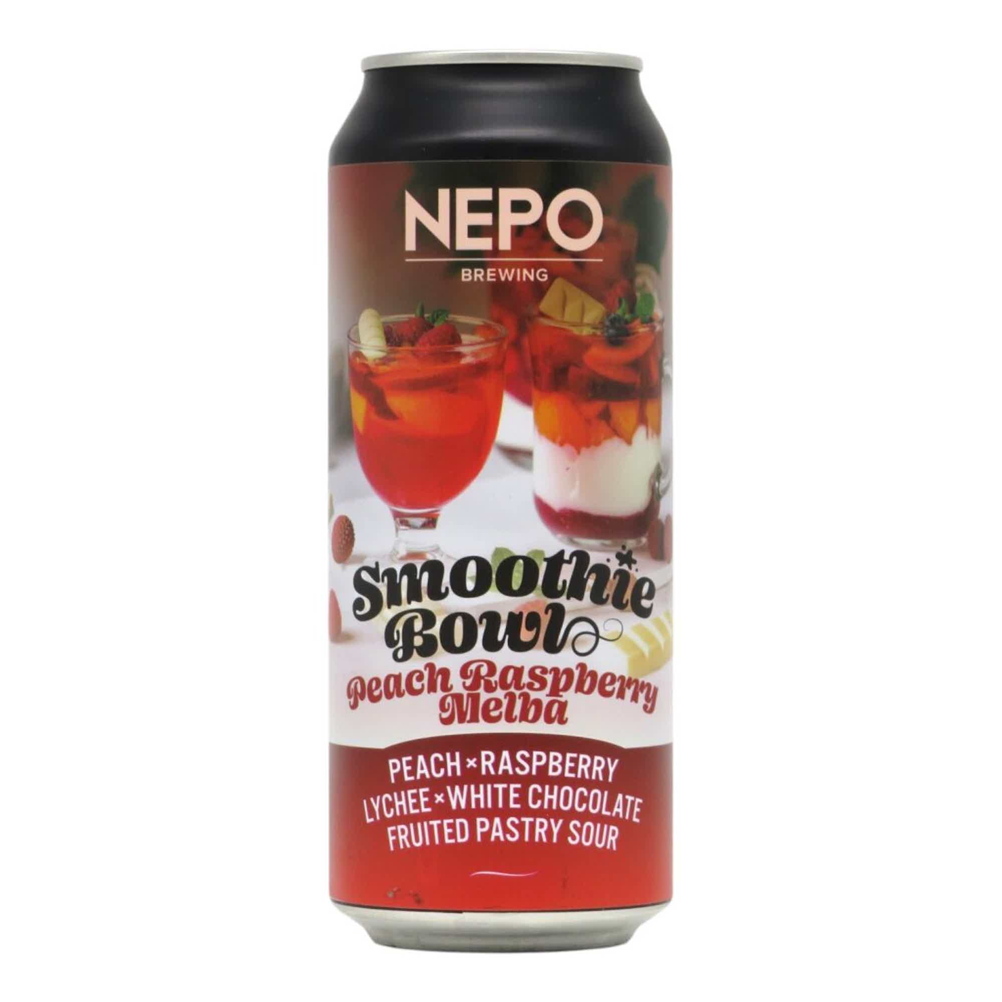 Nepomucen Smoothie Bowl - Peach Raspberry Melba Fruited Pastry Sour 0,5l 5.3% 0.5L, Beer