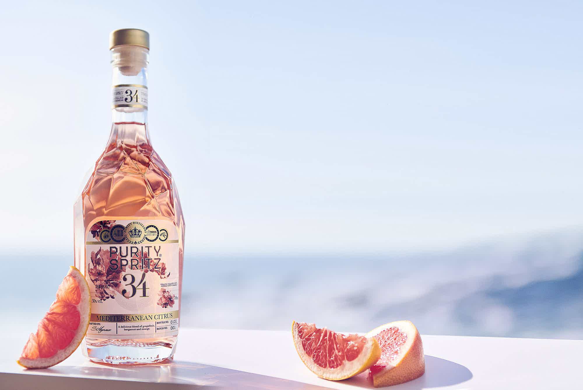 Purity Mediterranean Citrus Flavored Vodka 700 ml 30.0% 0.7L, Spirits
