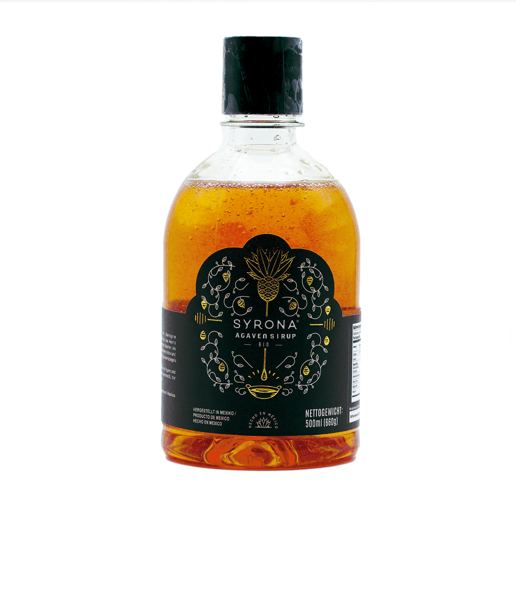 Syrona Bio-Agavensirup 500ml | Mexiko 0.0% 0.5L, Non alcohol
