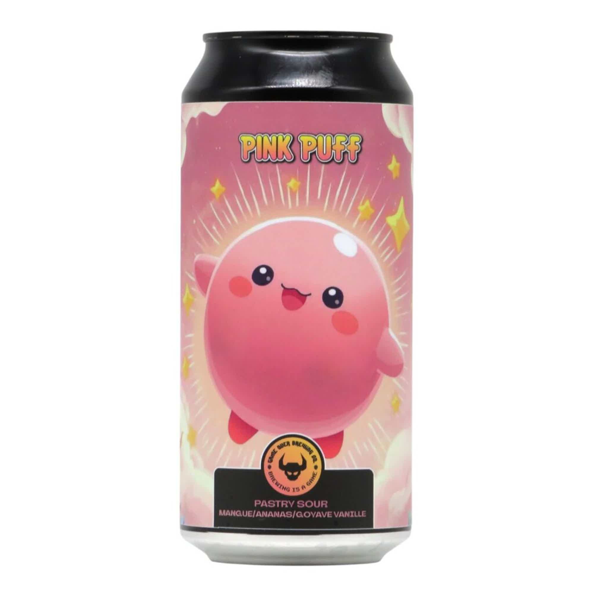 Game Over Pink Puff Pastry Sour 0,44l 5.5% 0.44L, Beer