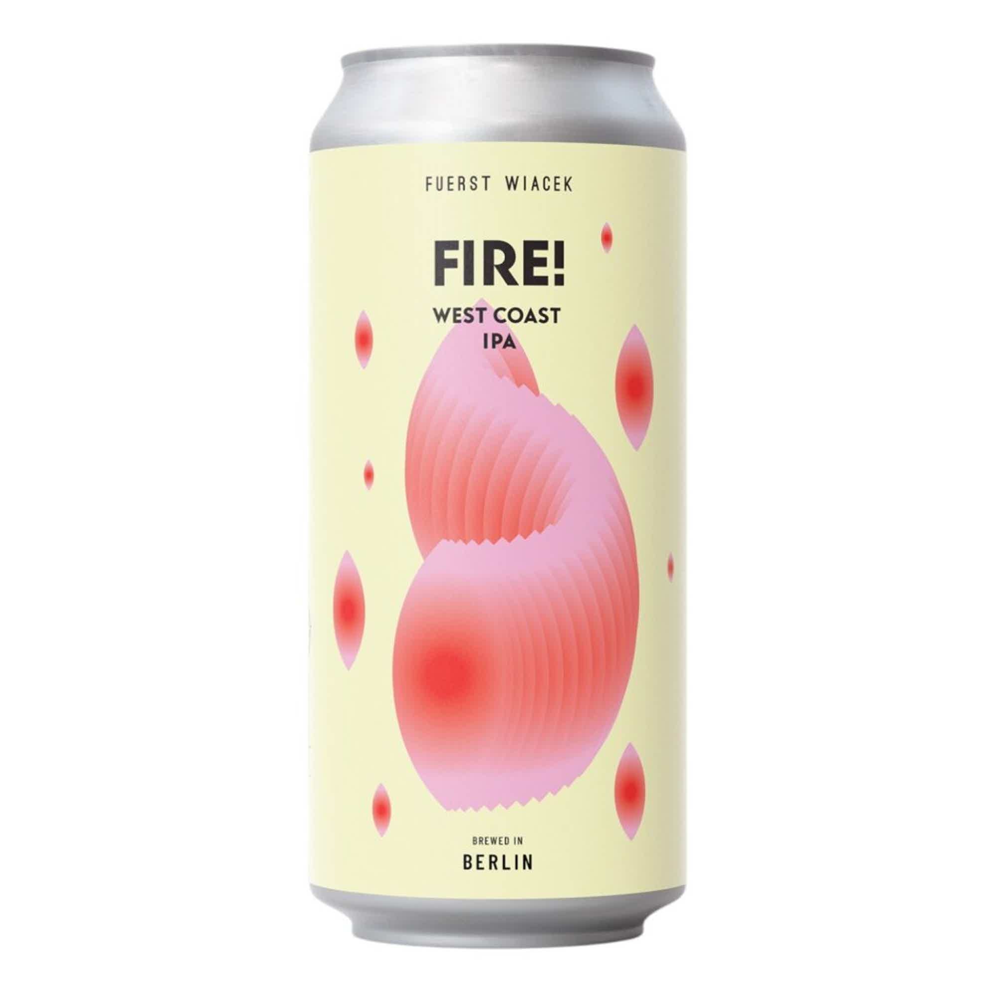 Fuerst Wiacek x Wren House Fire! West Coast IPA 0,44l 6.5% 0.44L, Beer