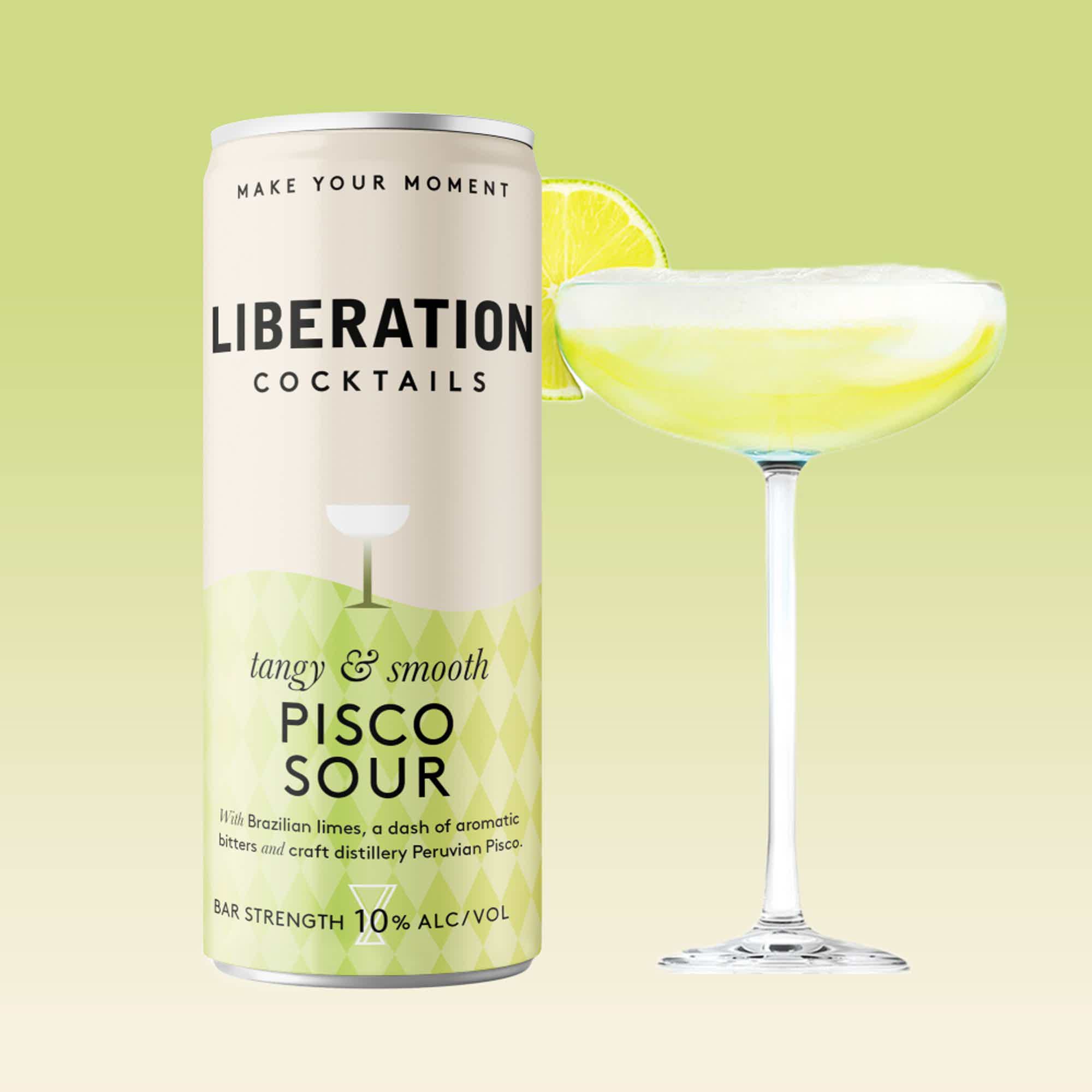 Pisco Sour 12 Can Pack: Pisco Sour 200ml can