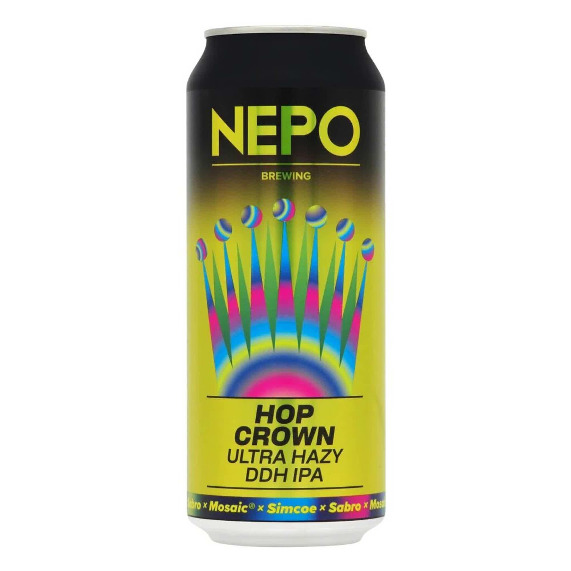 Nepomucen Gold Series - Hop Crown Ultra Hazy DDH IPA 0,5l 6.5% 0.5L, Beer