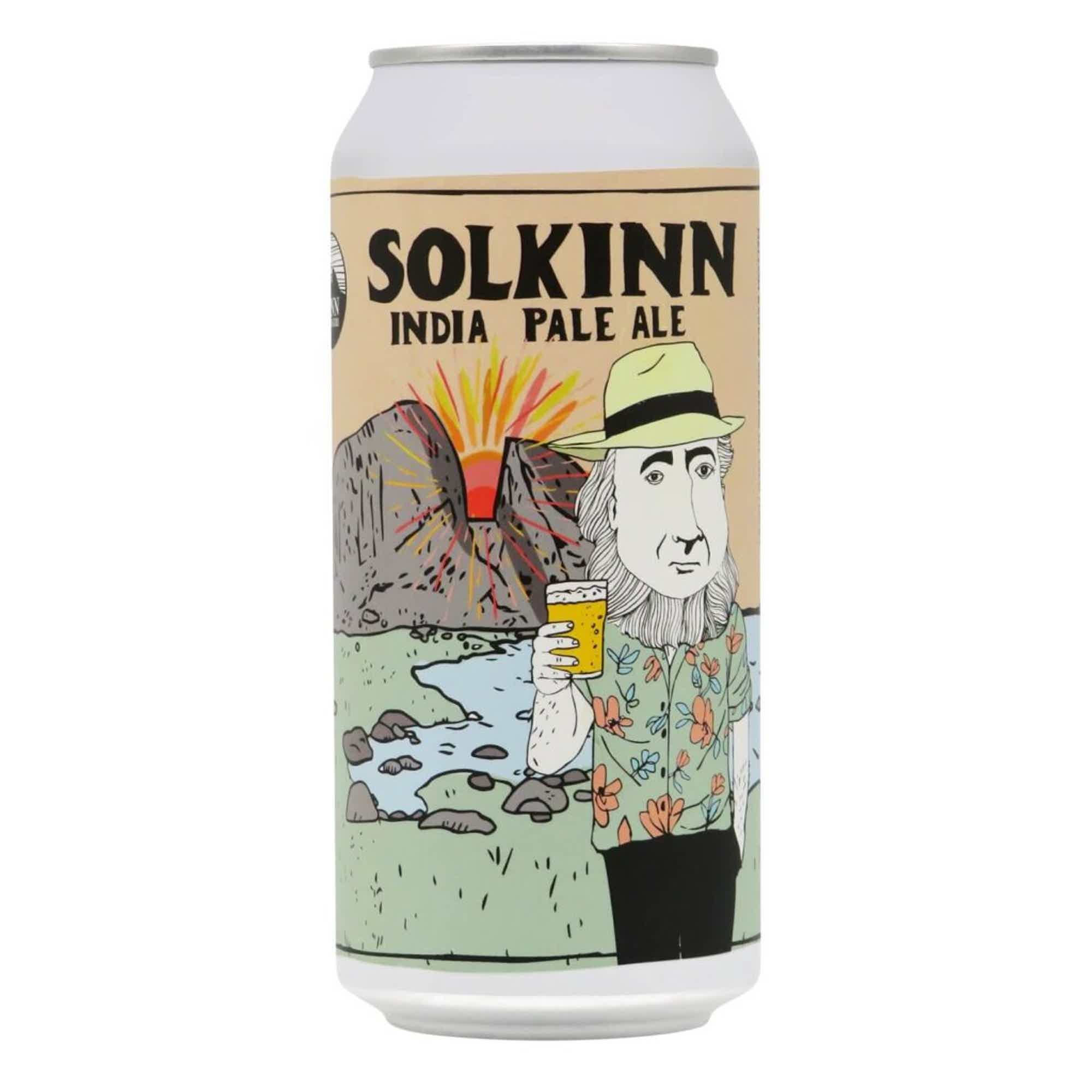 Kinn Solkinn Single Hop IPA 0,44l 6.0% 0.44L, Beer