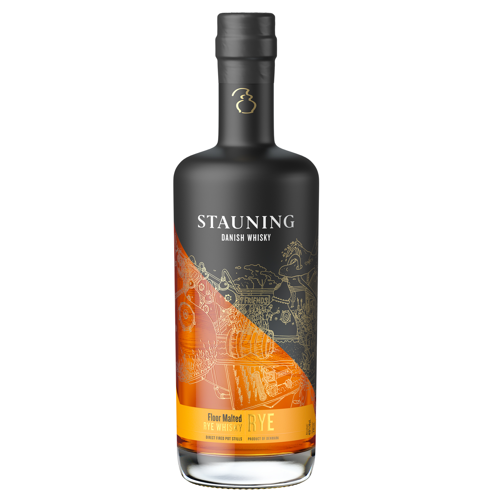 Stauning Rye Whisky 48.0% 0.7L, Spirits