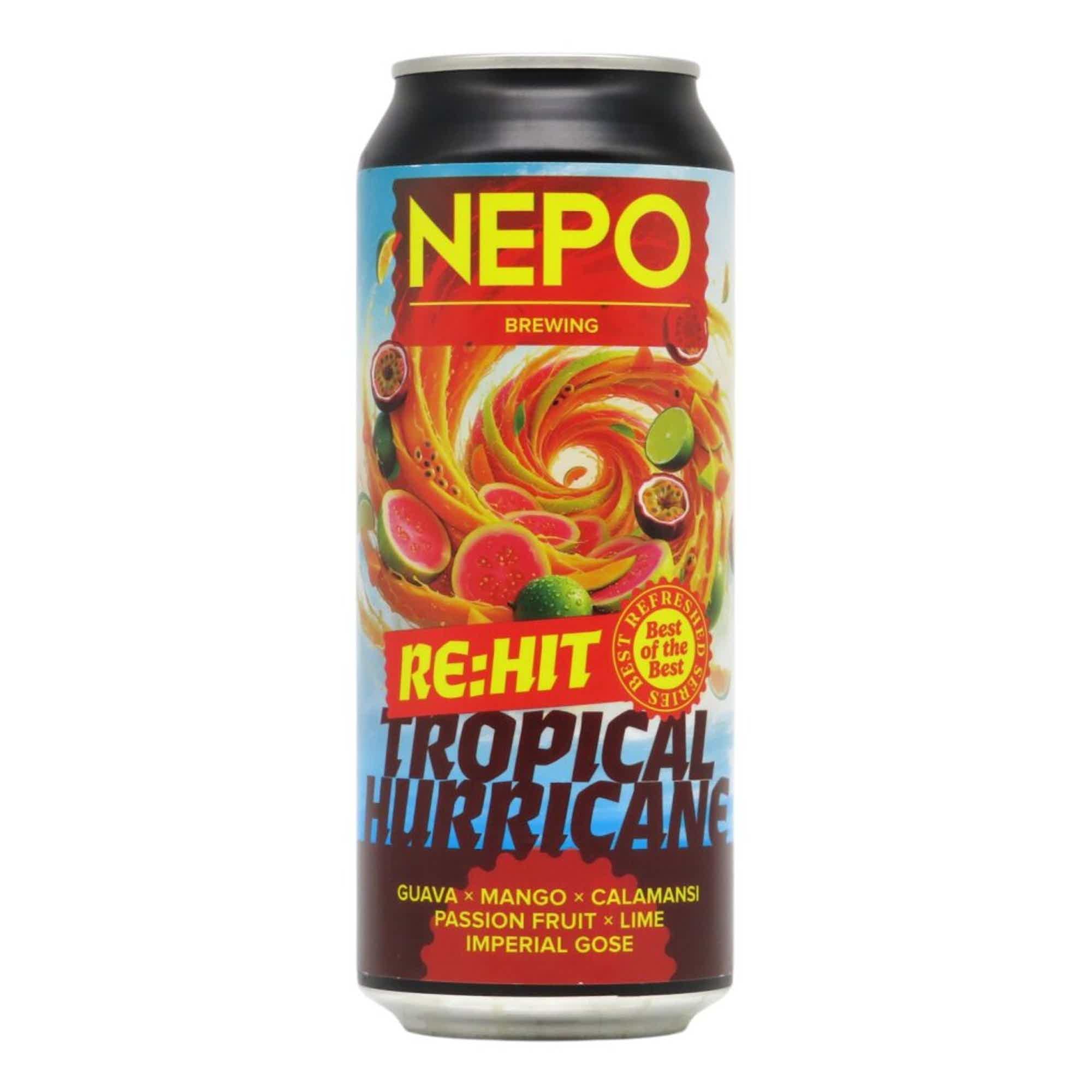 Nepomucen RE:HIT TROPICAL HURRICANE Imperial Gose 0,5l 6.9% 0.5L, Beer