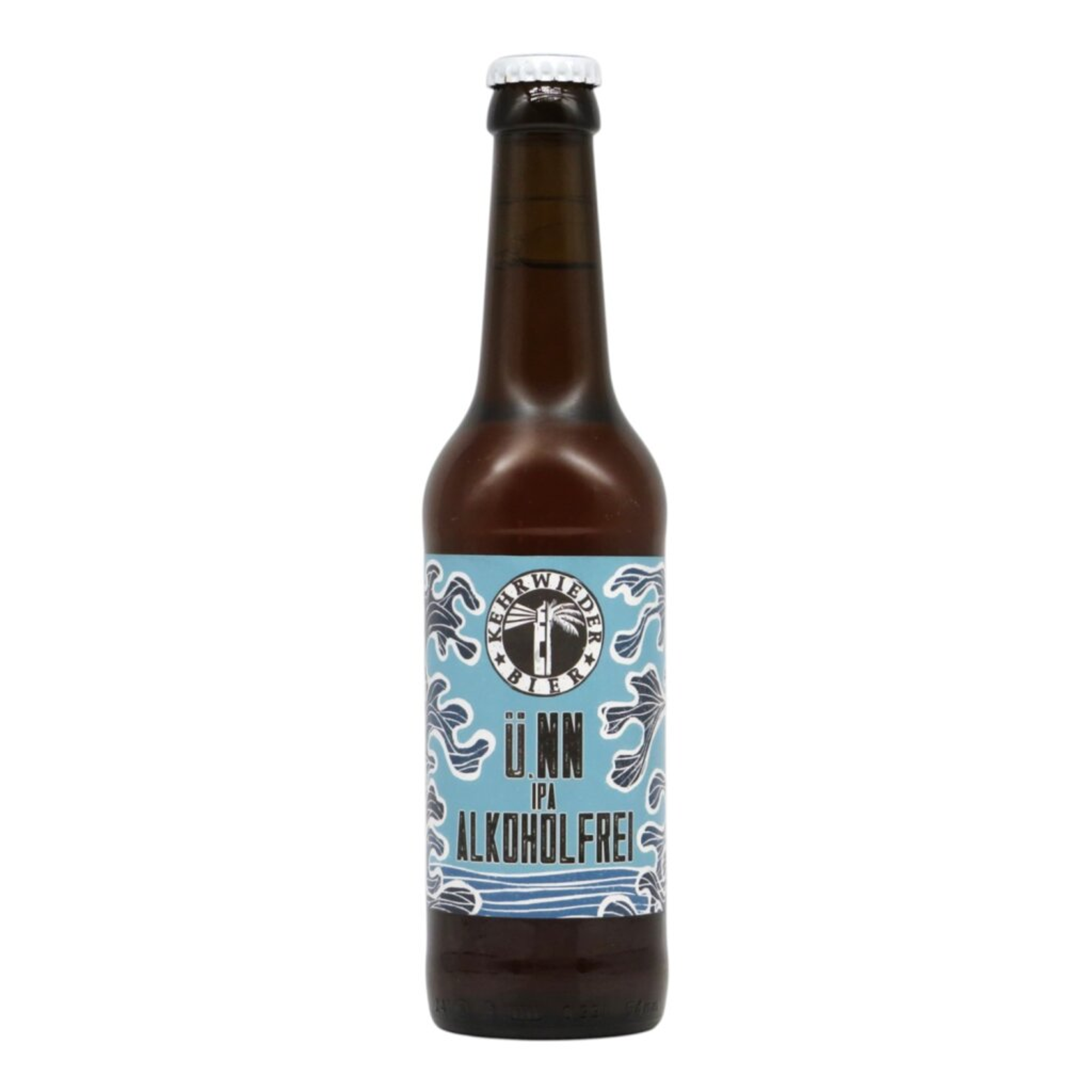 Kehrwieder üNN überNormalNull IPA alkoholfrei 0,33l 0.4% 0.33L, Beer