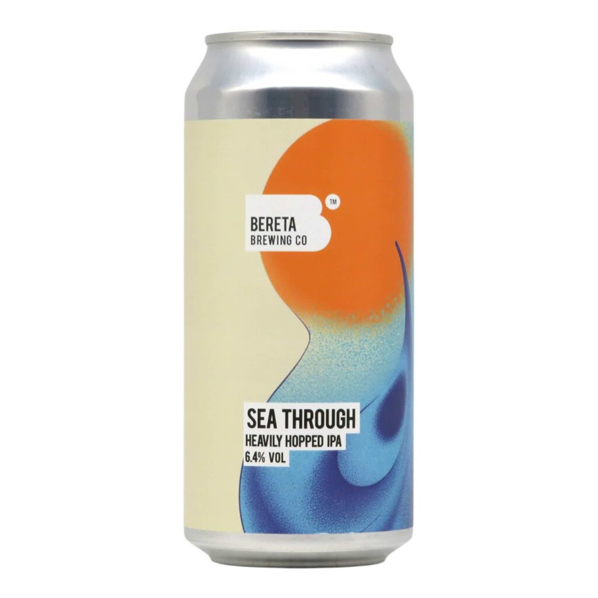 Bereta Sea Through Heavily Hopped IPA 0,44l 6.4% 0.44L, Beer