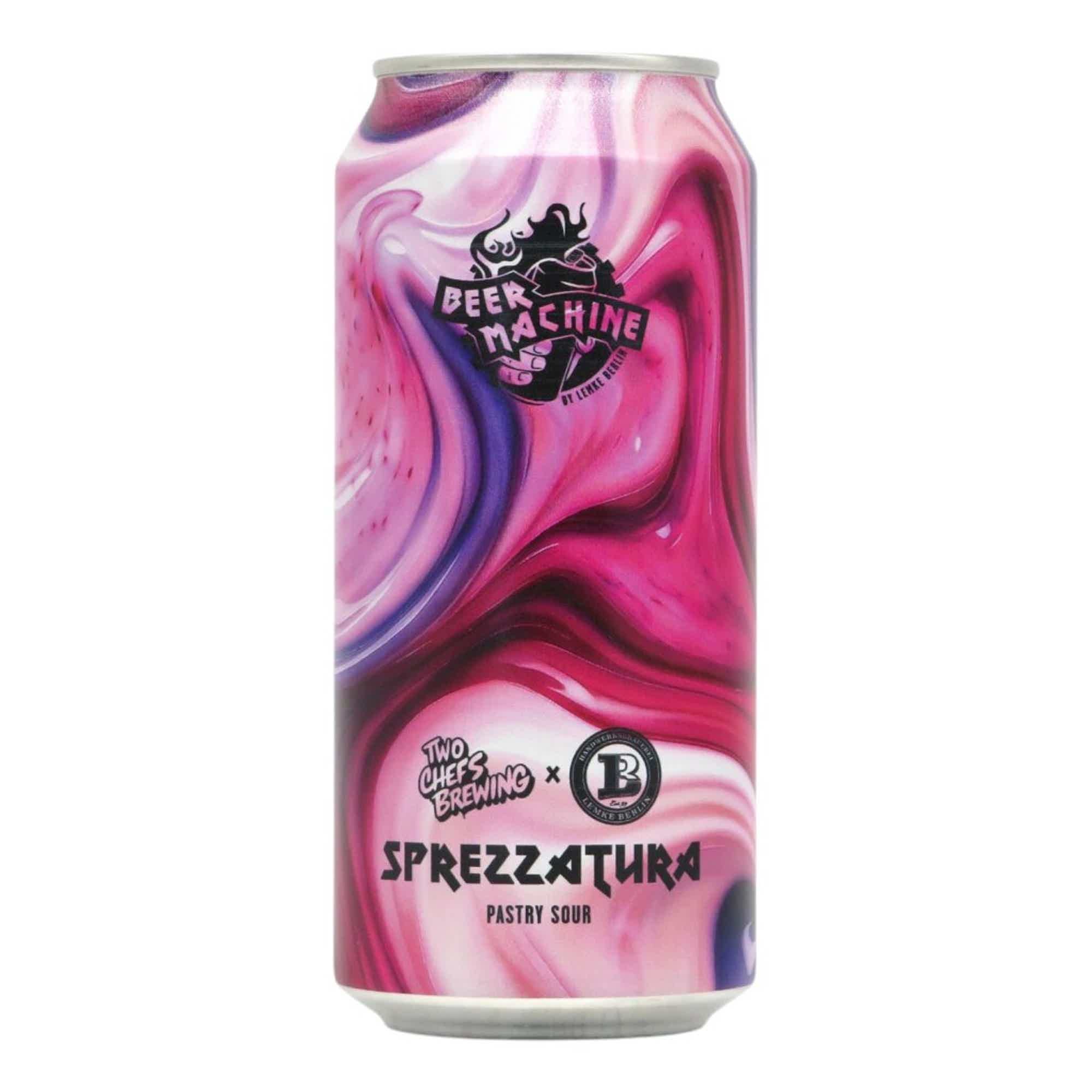 Lemke x Two Chefs Brewing Beer Machine Sprezzatura Pastry Sour 0,44l 7.0% 0.44L, Beer